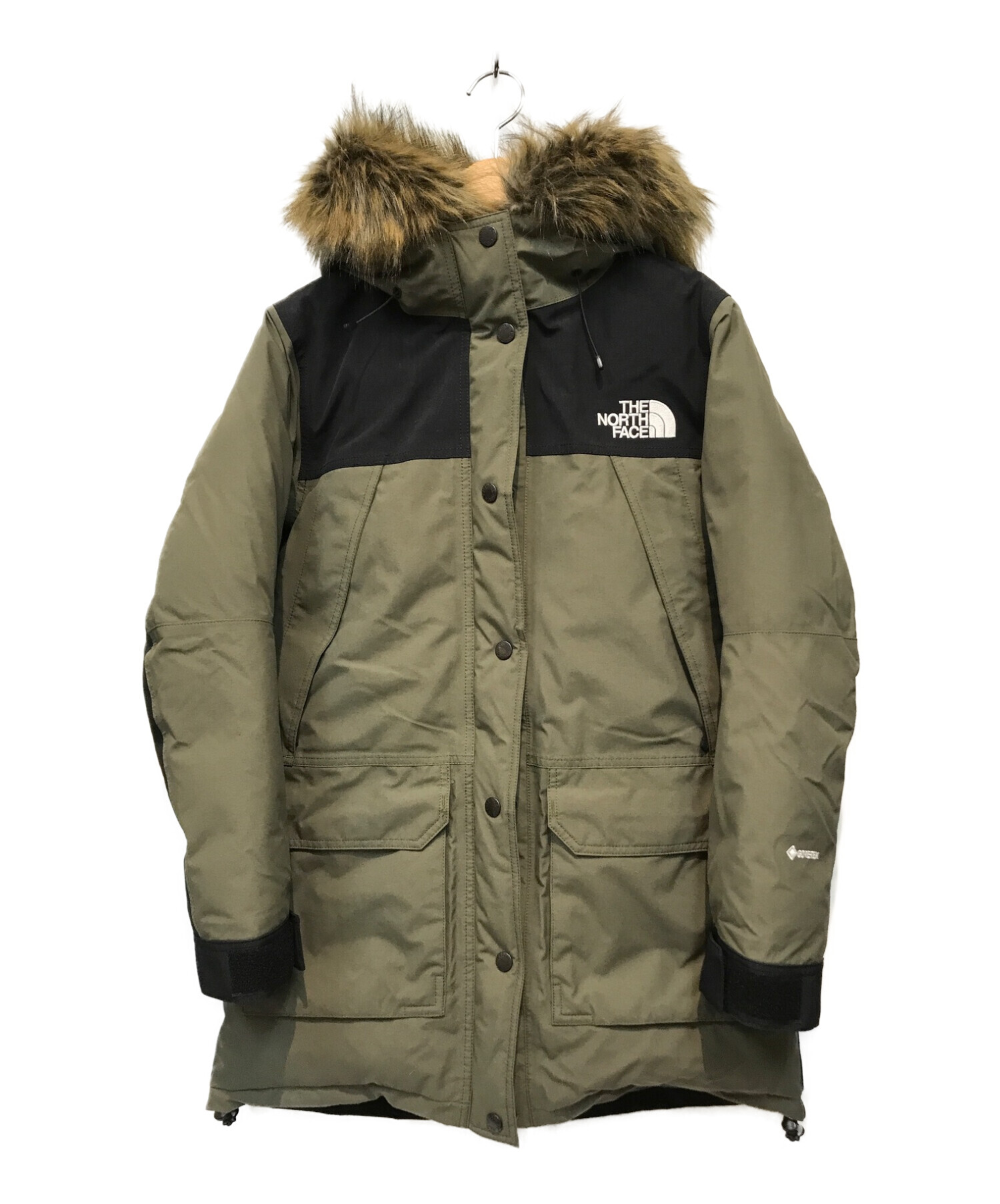 THE NORTH FACE (ザ ノース フェイス) マウンテンダウンコート オリーブ サイズ:L