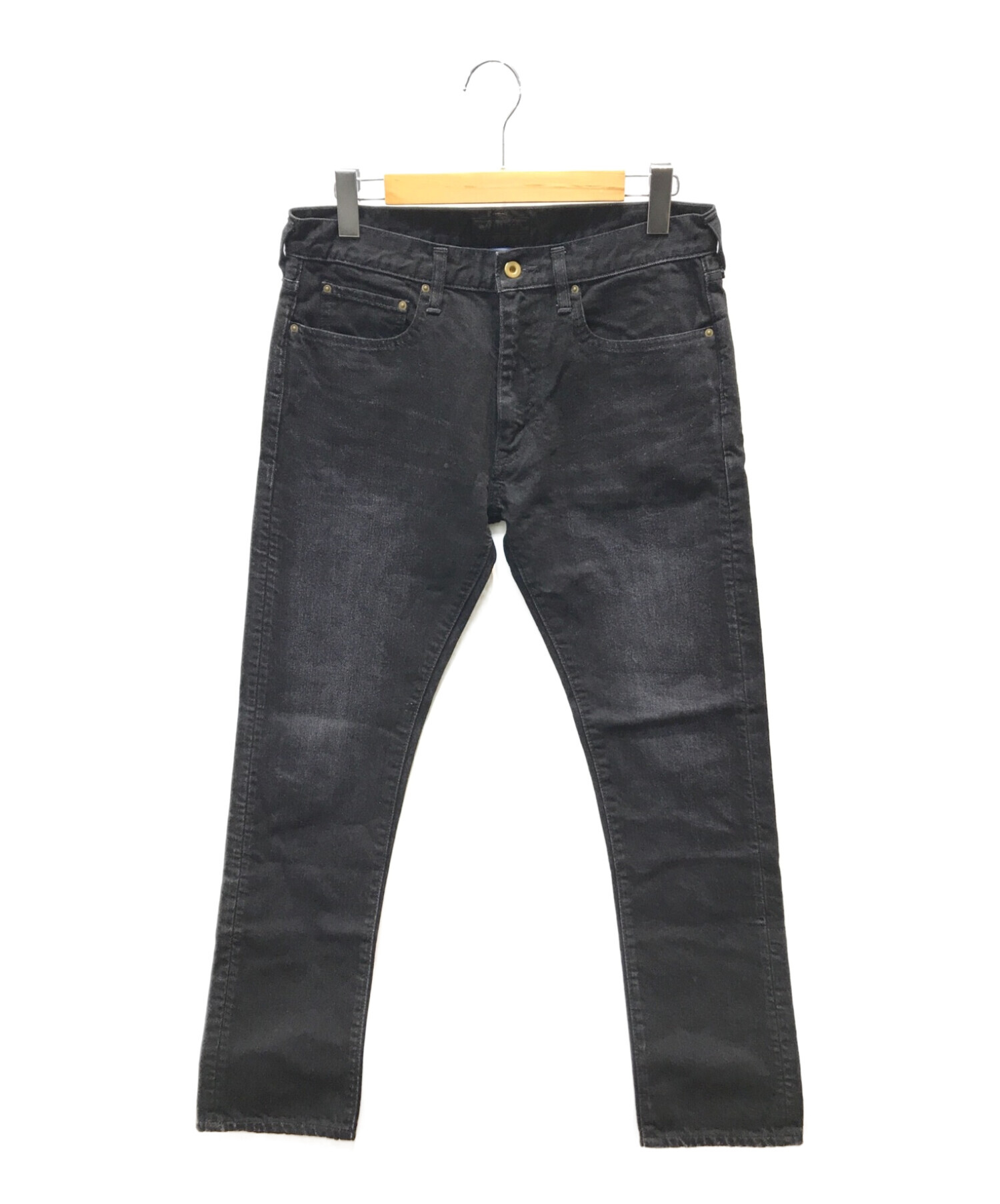 Junhashimoto (ジュンハシモト) NEW 505 DENIM ブラック サイズ:5