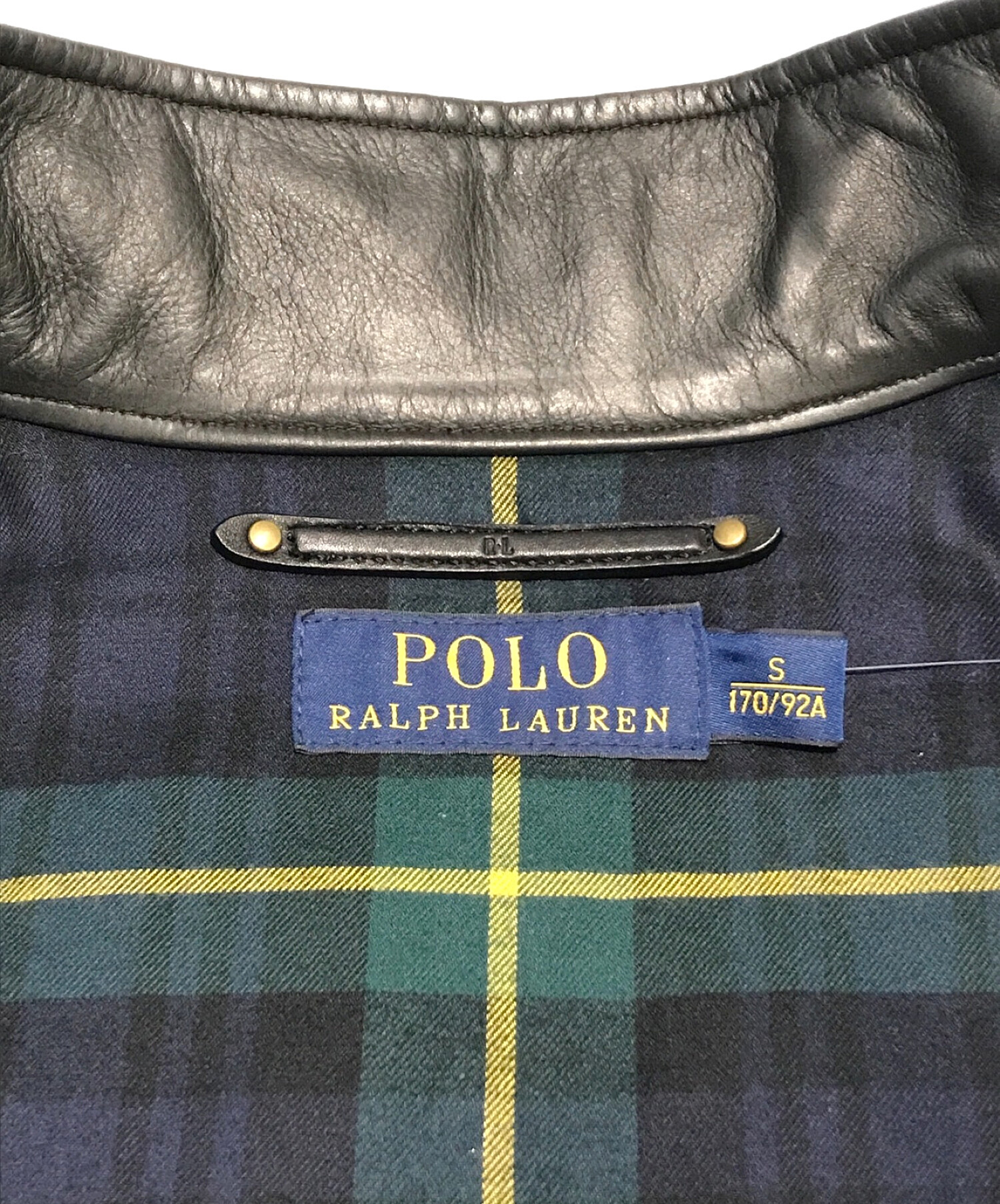 中古・古着通販】POLO RALPH LAUREN (ポロ・ラルフローレン) レザー