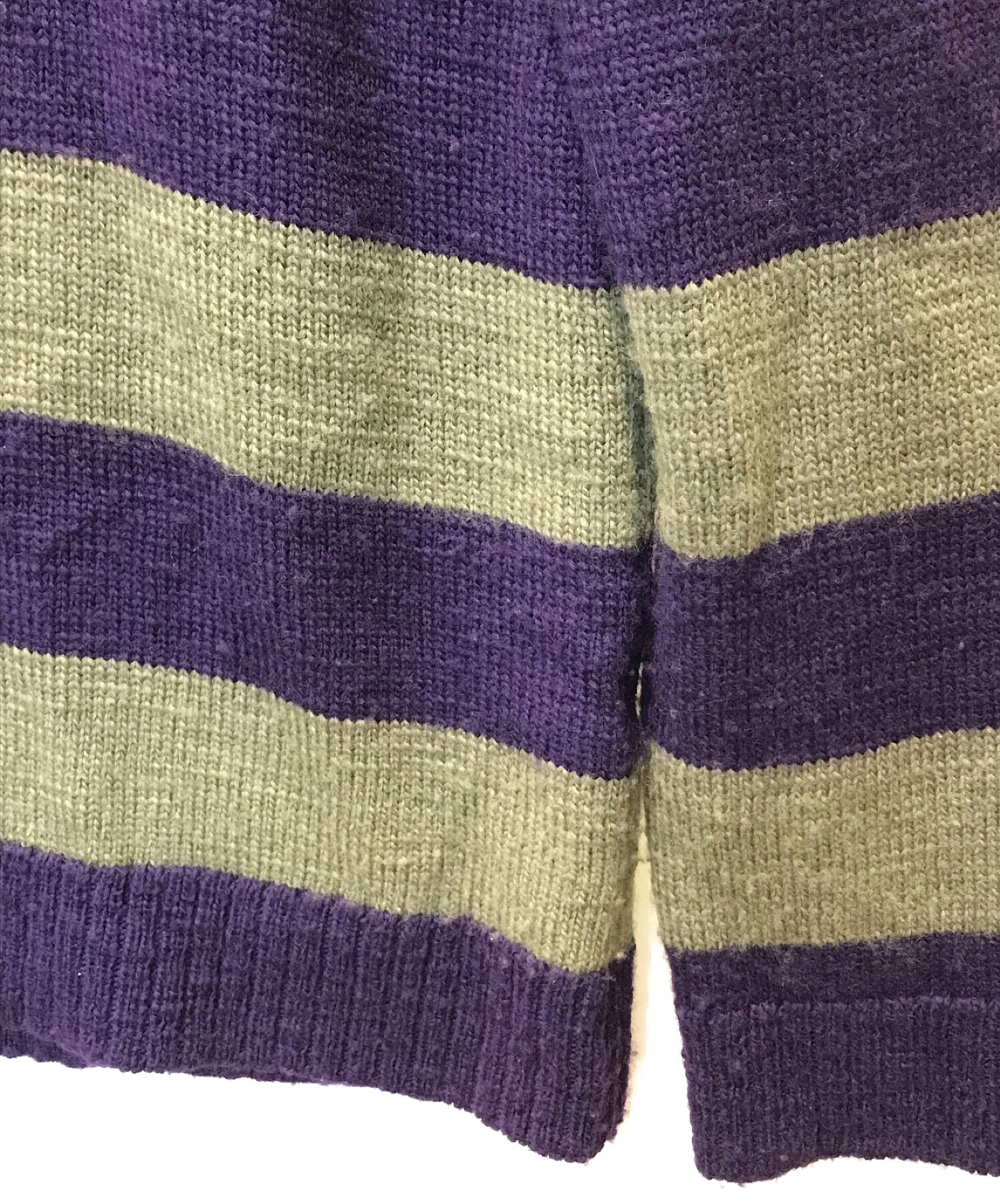 中古・古着通販】Needles (ニードルス) mock neck sweater グリーン