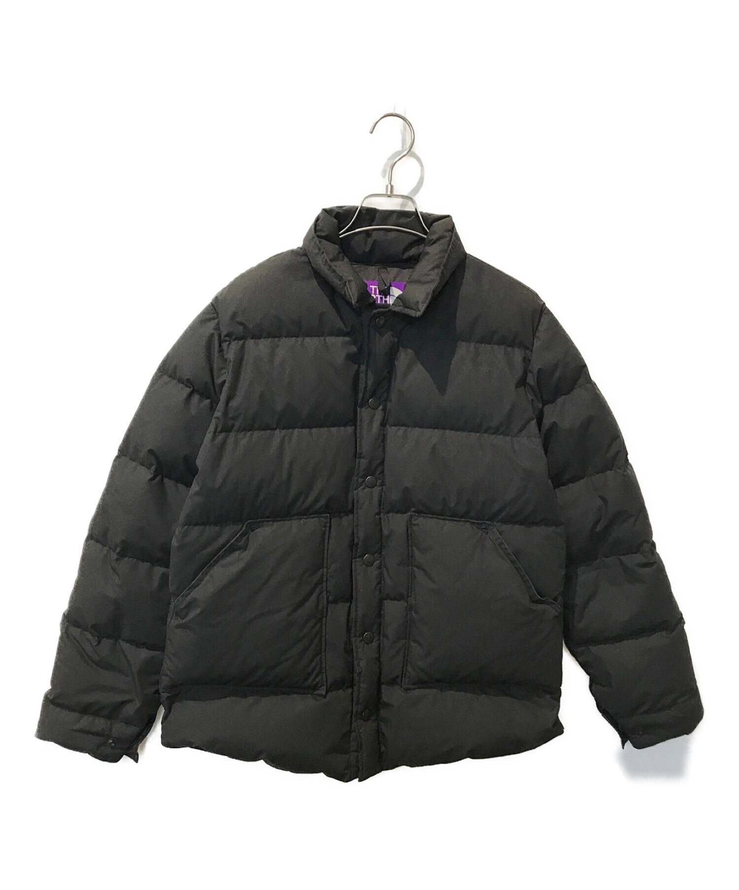 THE NORTHFACE PURPLELABEL (ザ・ノースフェイス パープルレーベル) Midweight 65/35 Stuffed  Shirt ブラック サイズ:S