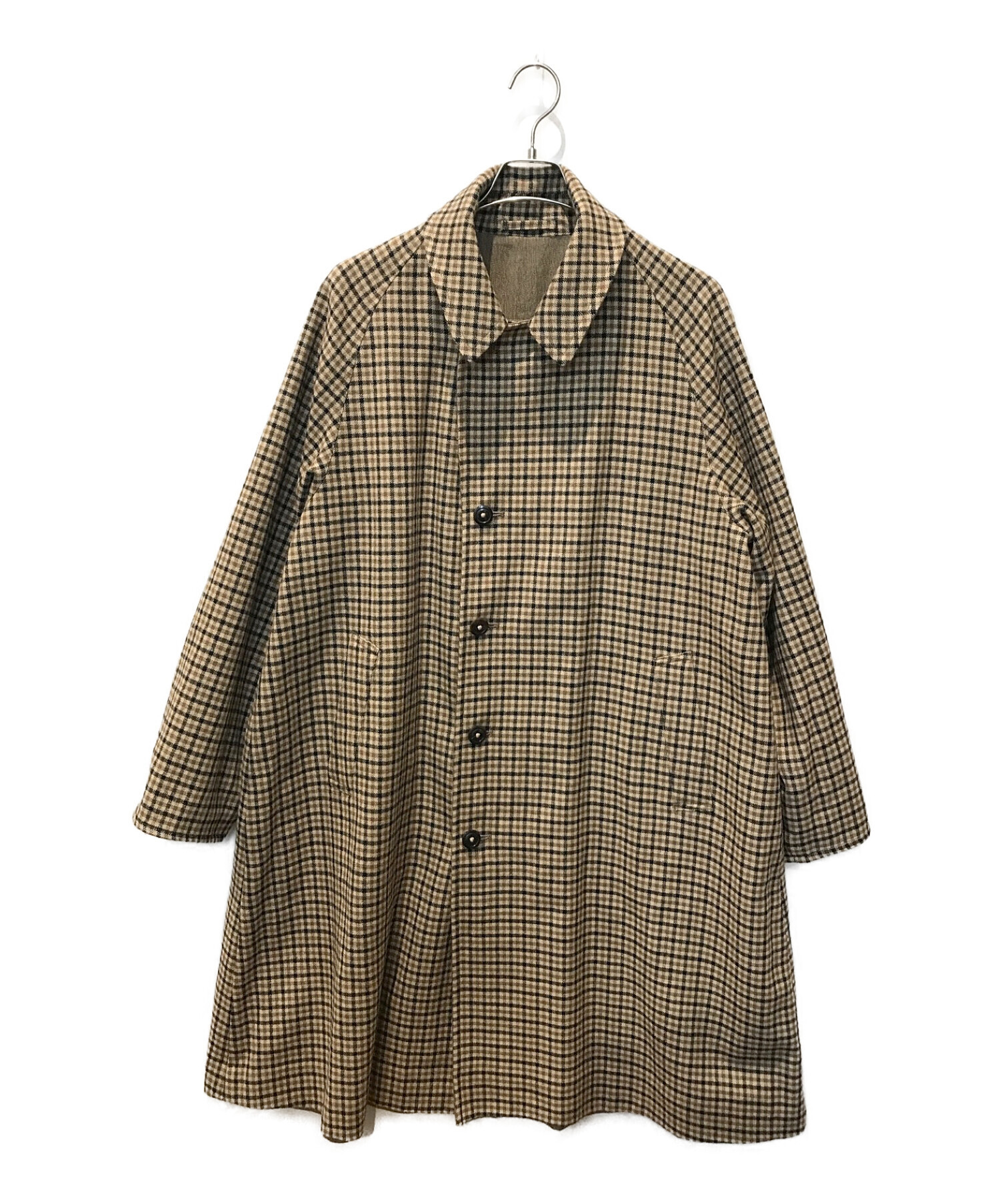 KAPTAIN SUNSHINE (キャプテンサンシャイン) Reversible Chesterfield Coat ベージュ サイズ:40