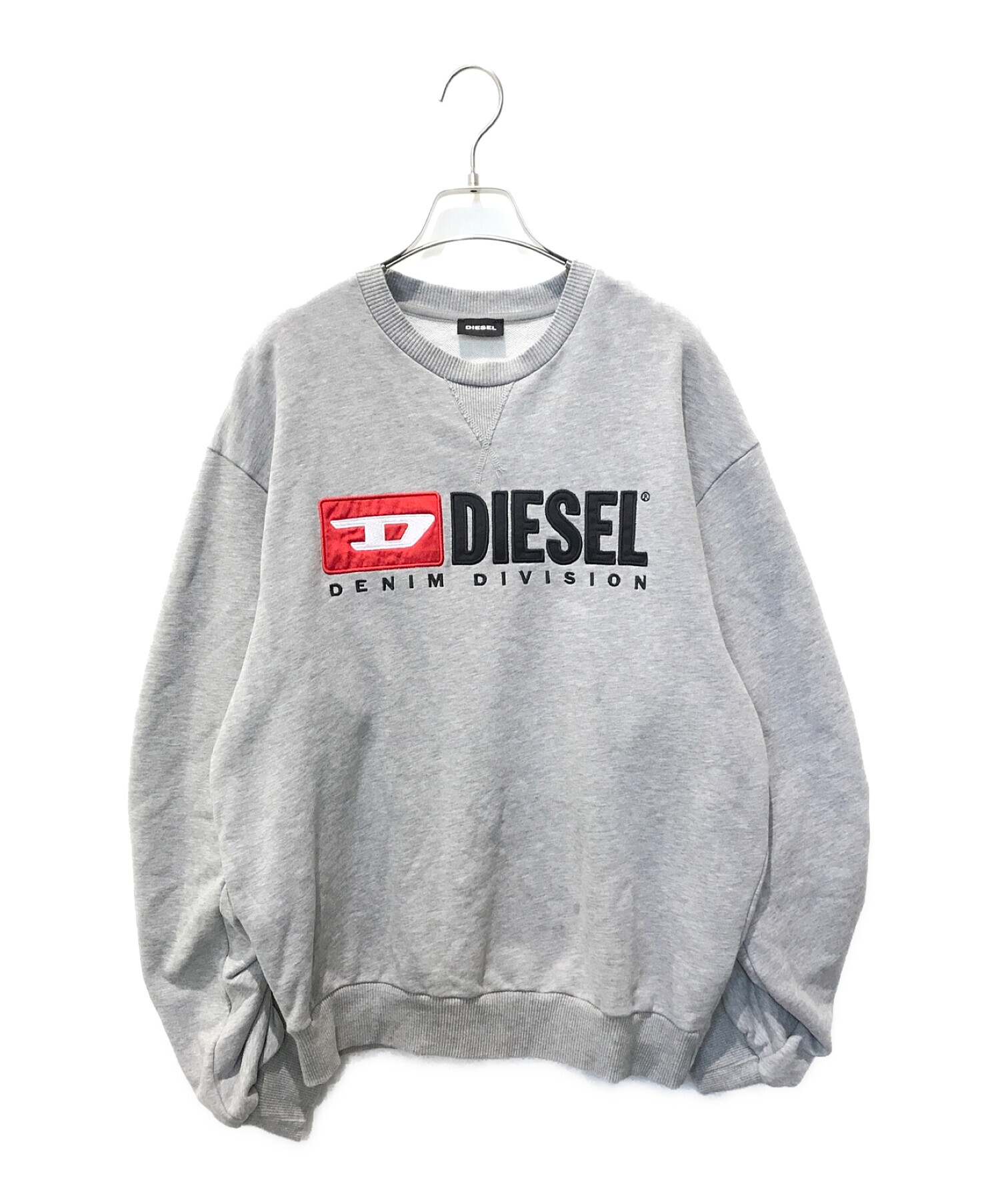diesel スウェット　グレー　人気