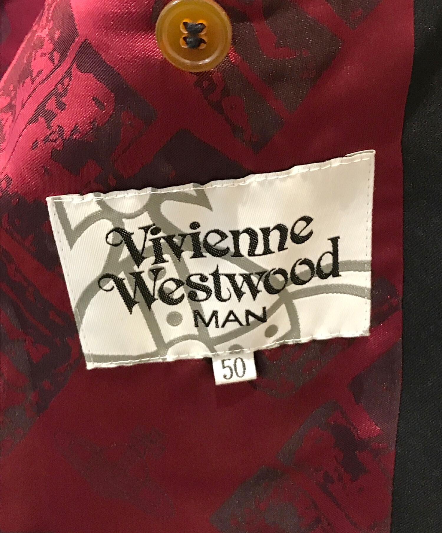 Vivienne Westwood man (ヴィヴィアン ウェストウッド マン) テーラードジャケット ネイビー サイズ:50