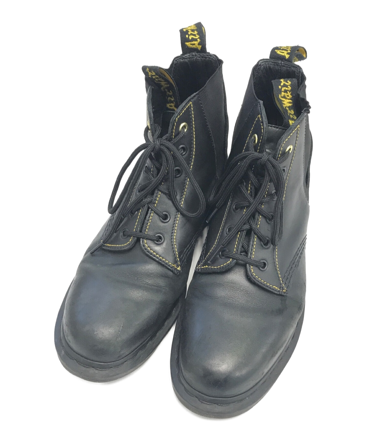 Yohji Yamamoto pour homme (ヨウジヤマモト プールオム) Dr.Martens (ドクターマーチン) ブーツ ブラック  サイズ:UK9/EU43/USM10