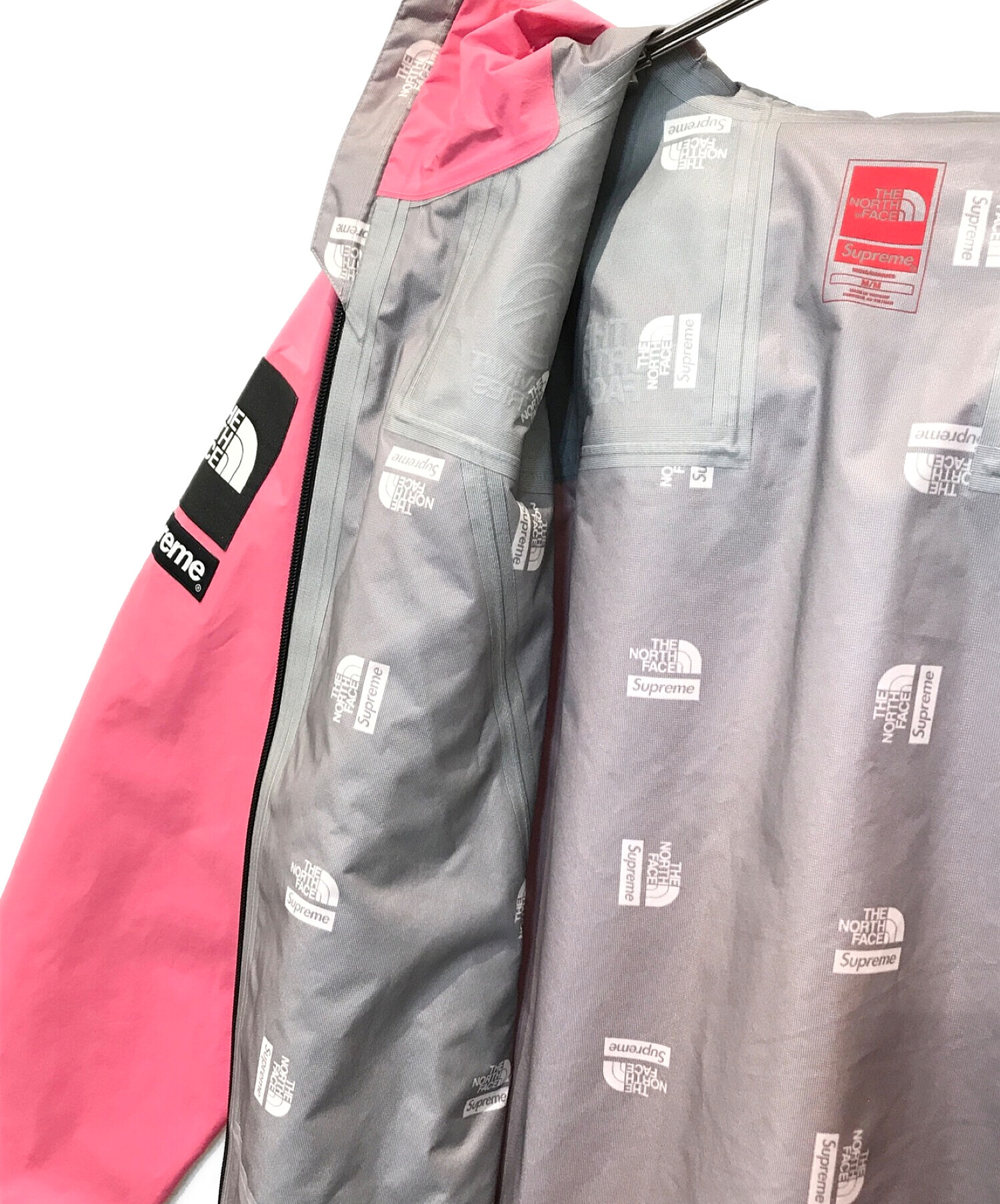 中古・古着通販】THE NORTH FACE×SUPREME (ザノースフェイス×シュプリーム) SUMMIT SERIES OUTER TAPE  SEAM MOUNTAIN JACKET ピンク サイズ:M｜ブランド・古着通販 トレファク公式【TREFAC FASHION】スマホサイト