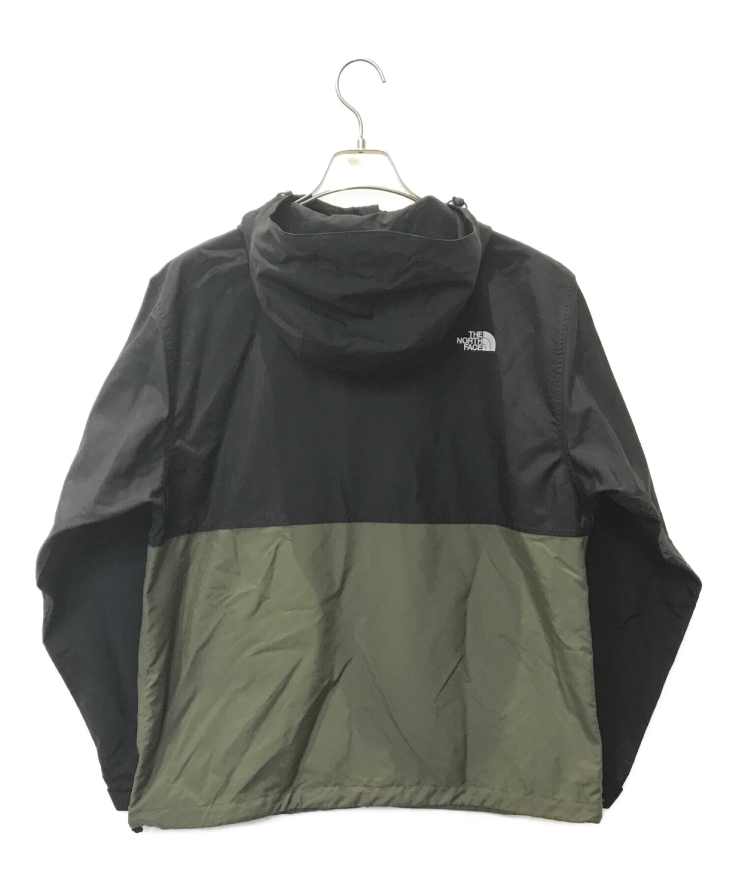 THE NORTH FACE (ザ ノース フェイス) コンパクトジャケット ブラック×ニュートープ サイズ:M 未使用品