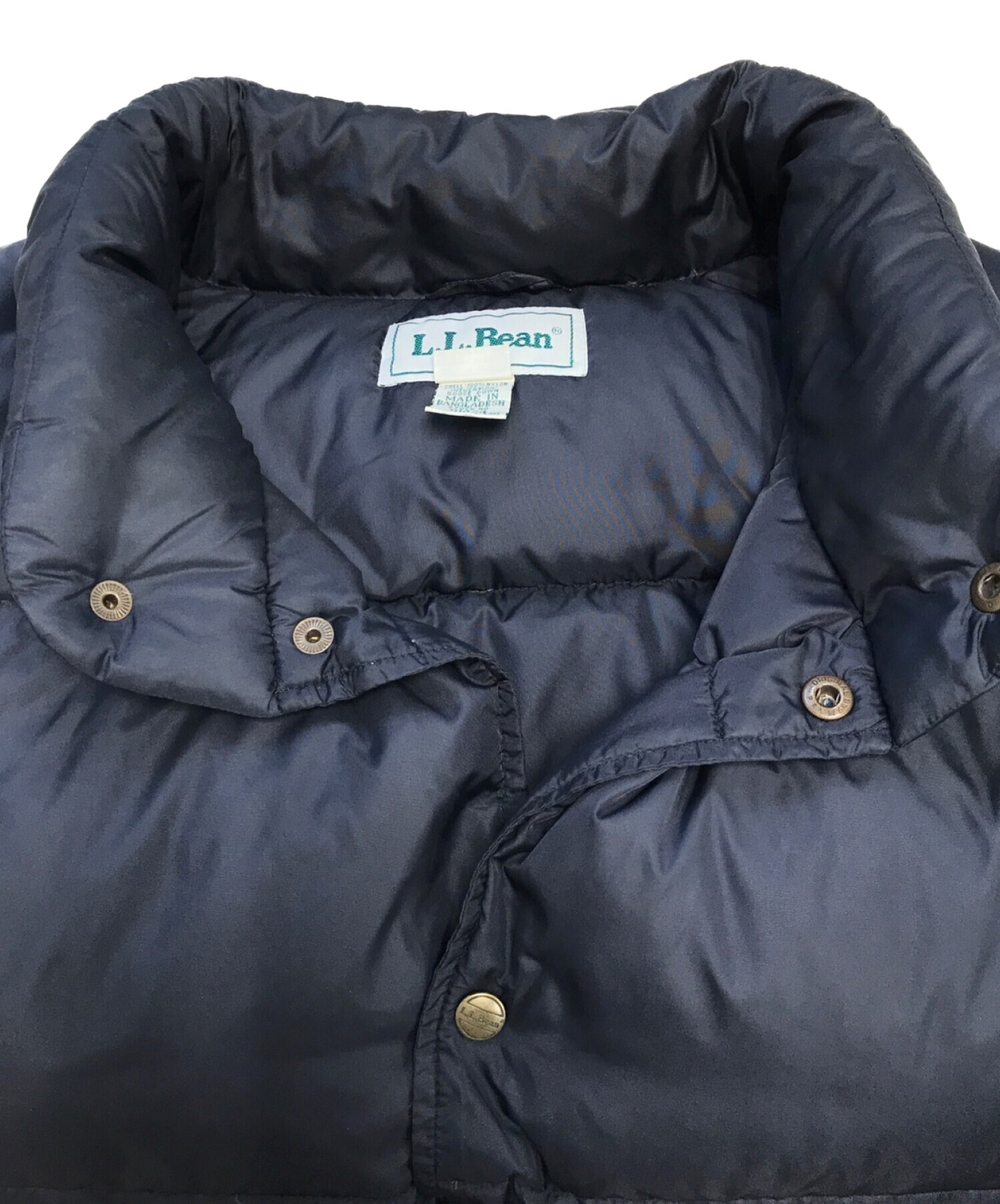 中古・古着通販】L.L.Bean (エルエルビーン) ダウンベスト ネイビー