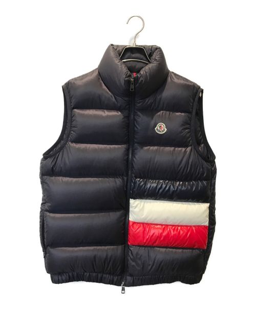 中古・古着通販】MONCLER (モンクレール) ダウンベスト ネイビー