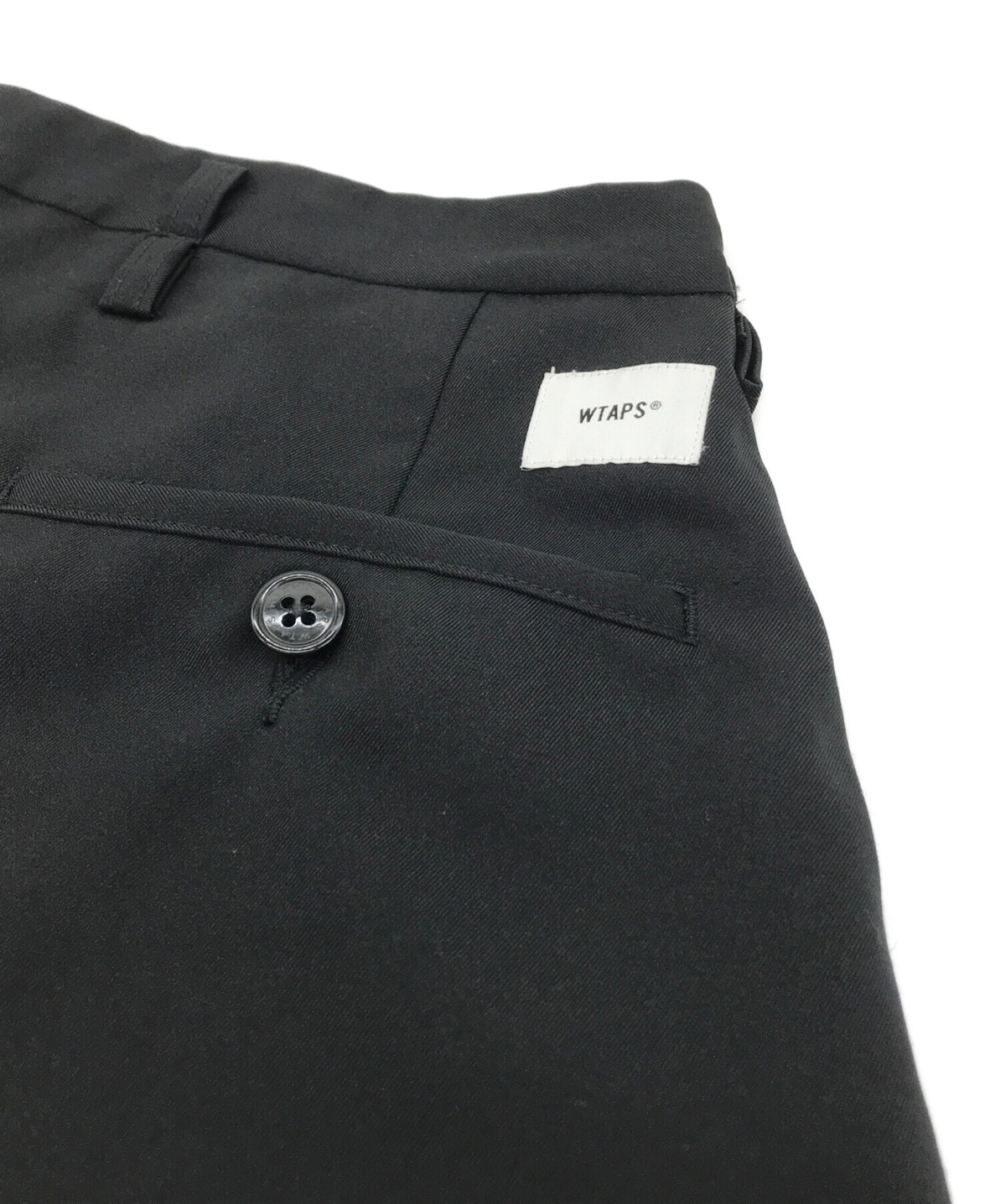 格安店舗 wtaps TUCK TROUSERS BLACK ブラック | www.qeyadah.com