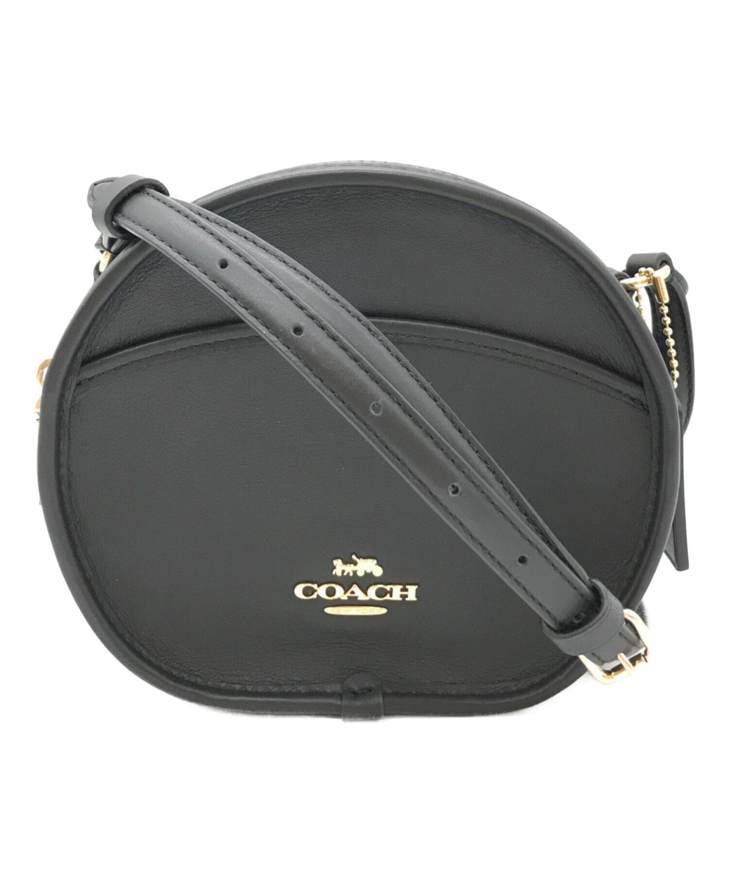 中古・古着通販】COACH (コーチ) ショルダーバッグ ブラック 未使用品