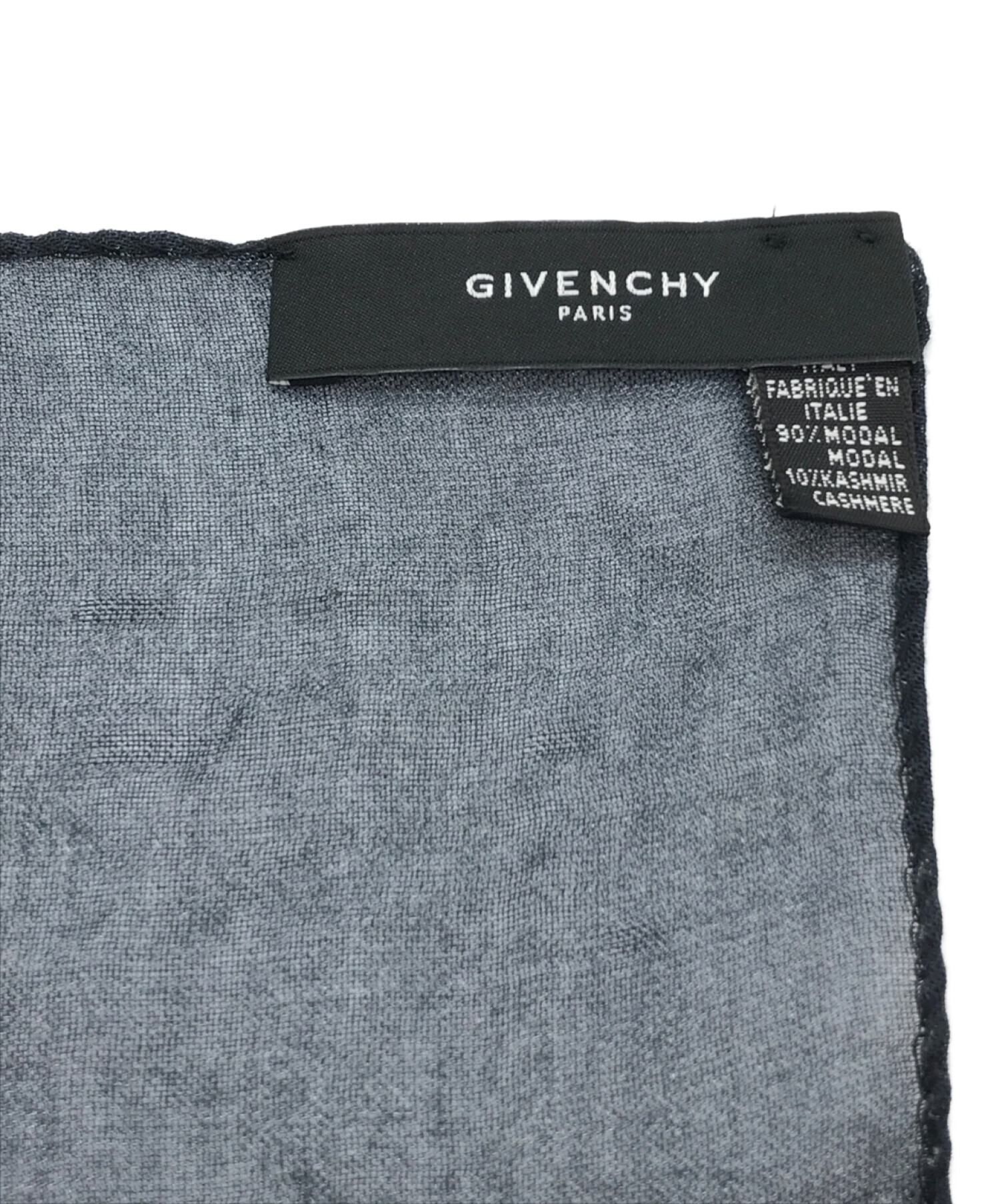 中古・古着通販】GIVENCHY (ジバンシィ) ストール ネイビー｜ブランド