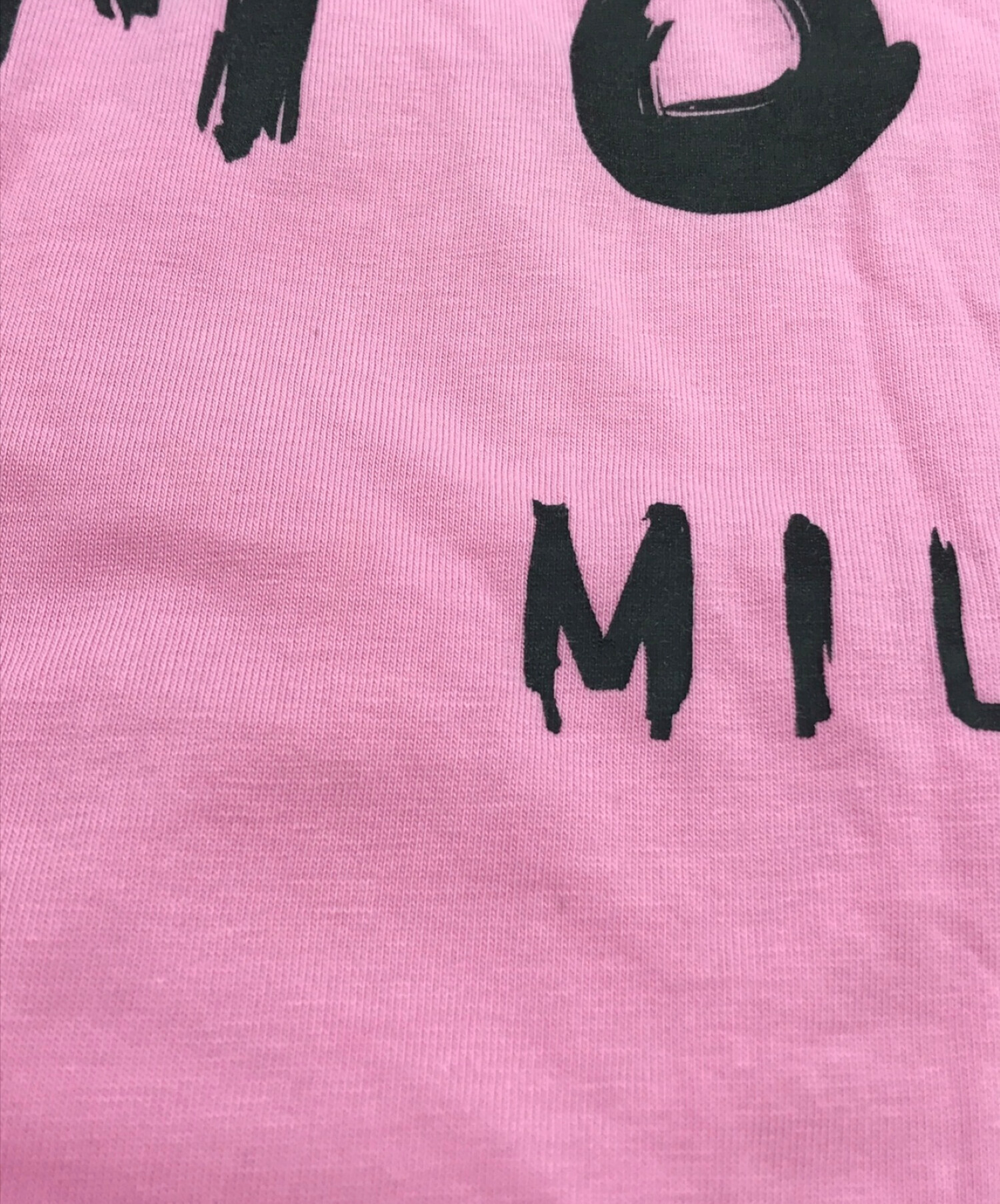 中古・古着通販】MSGM (エムエスジーエム) Tシャツ ピンク サイズ:M