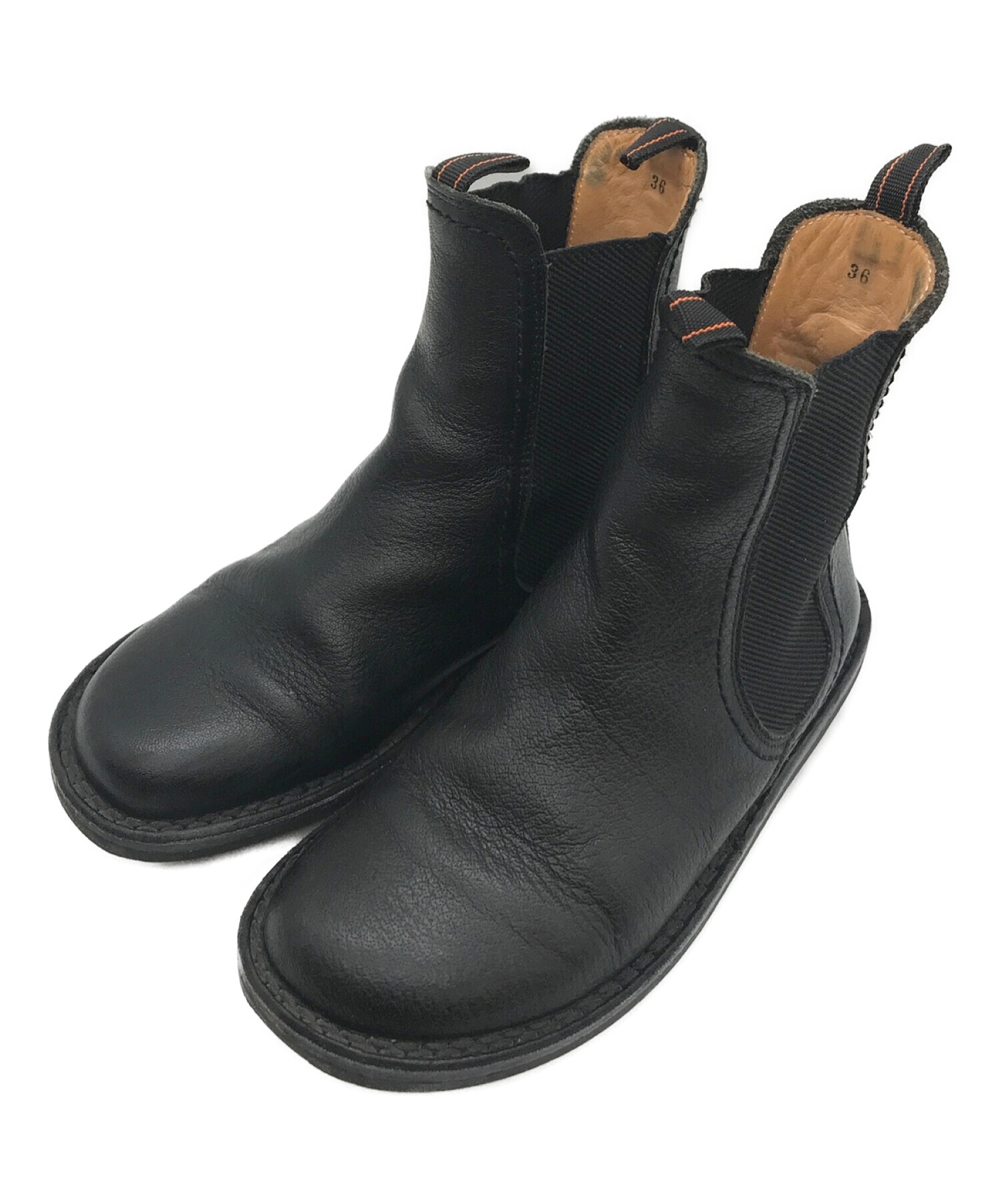 靴トリッペン　ブーツ　黒　新品未使用　サイズ36