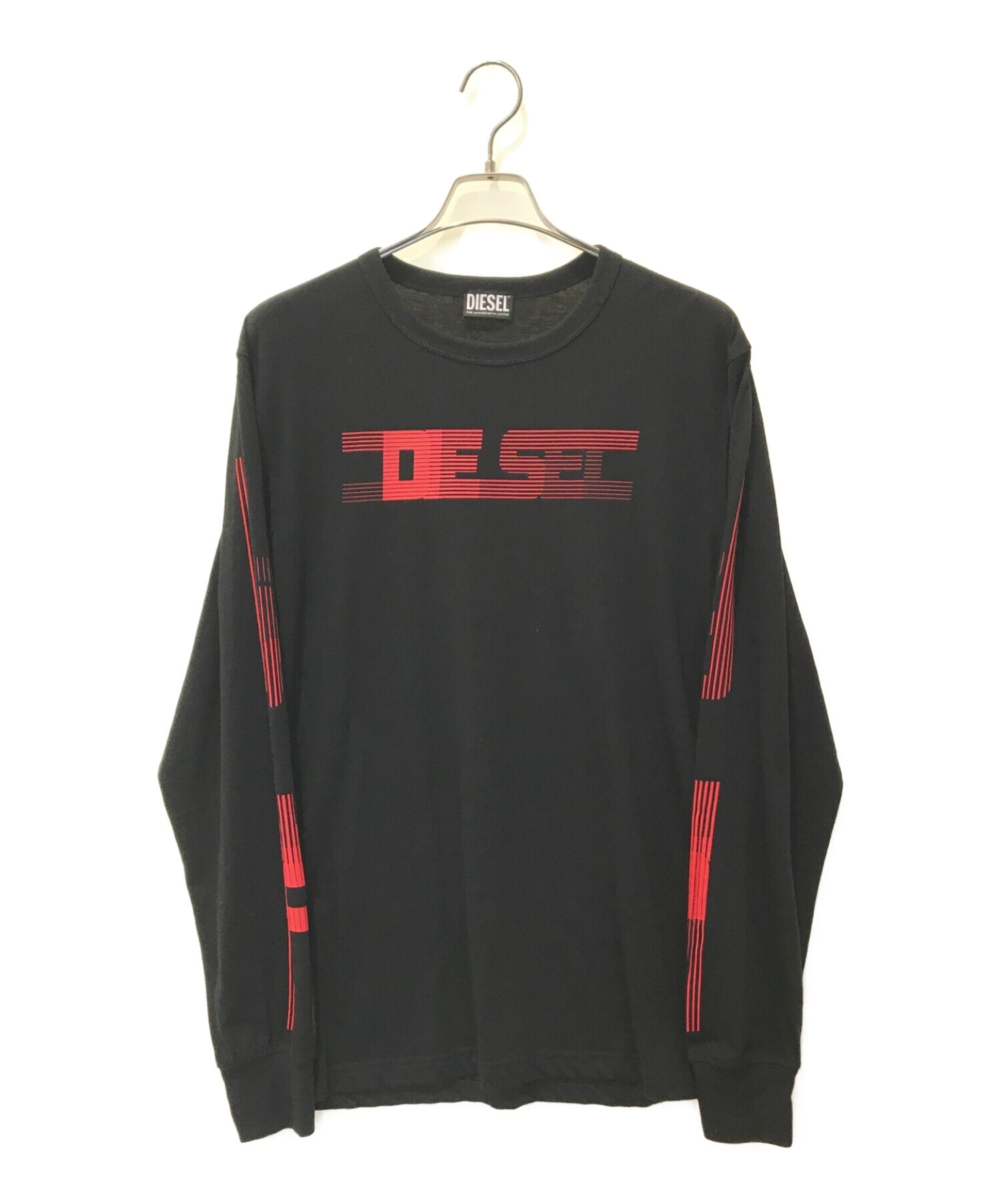 DIESEL (ディーゼル) カットソー ブラック サイズ:XL