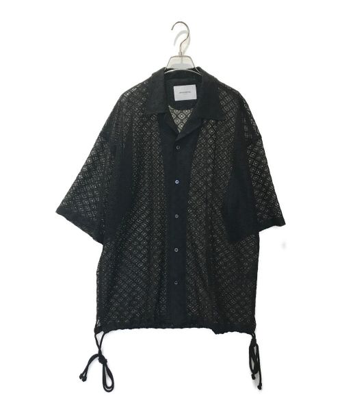 中古・古着通販】apocrypha. (アポクリファ) OPEN COLLAR LACE SHIRT