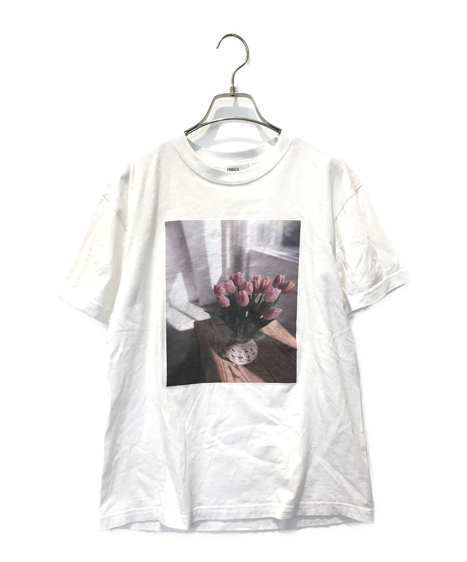 OHGA (オオガ) Tシャツ ホワイト サイズ:M