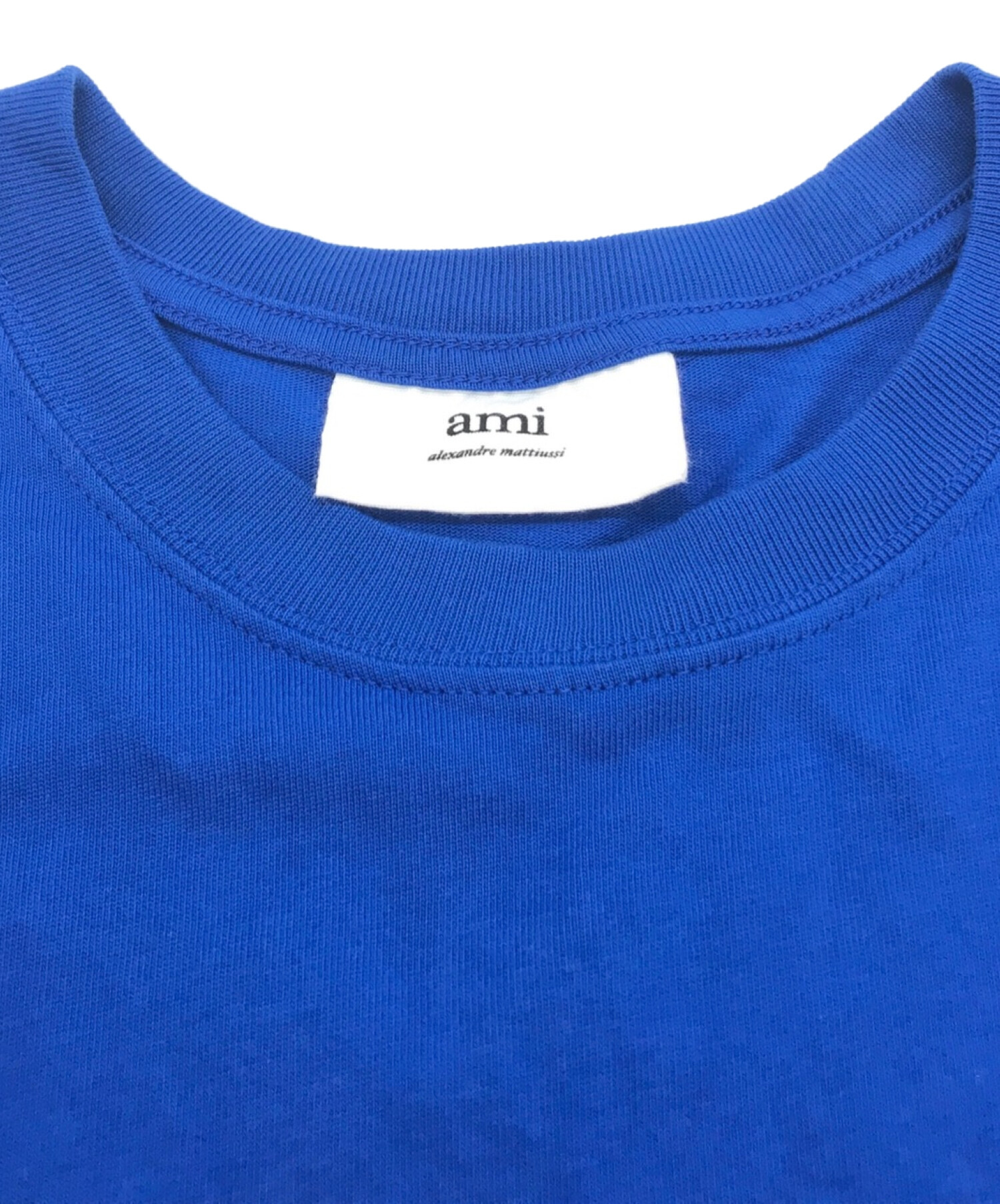 中古・古着通販】AMIPARIS (アミパリ) Tシャツ ブルー サイズ:S