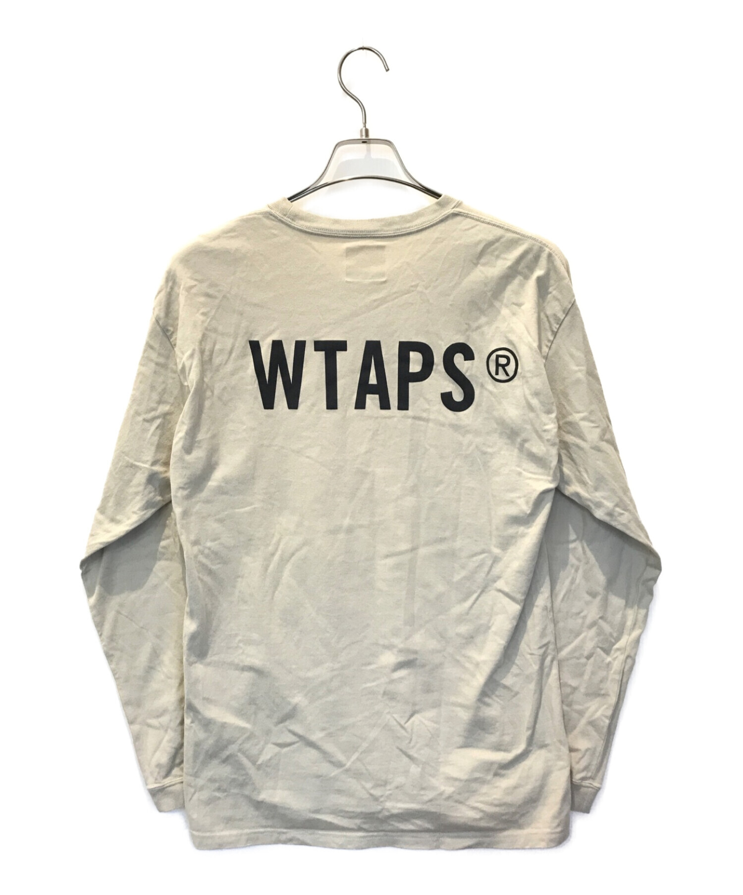 中古・古着通販】WTAPS (ダブルタップス) カットソー ベージュ サイズ