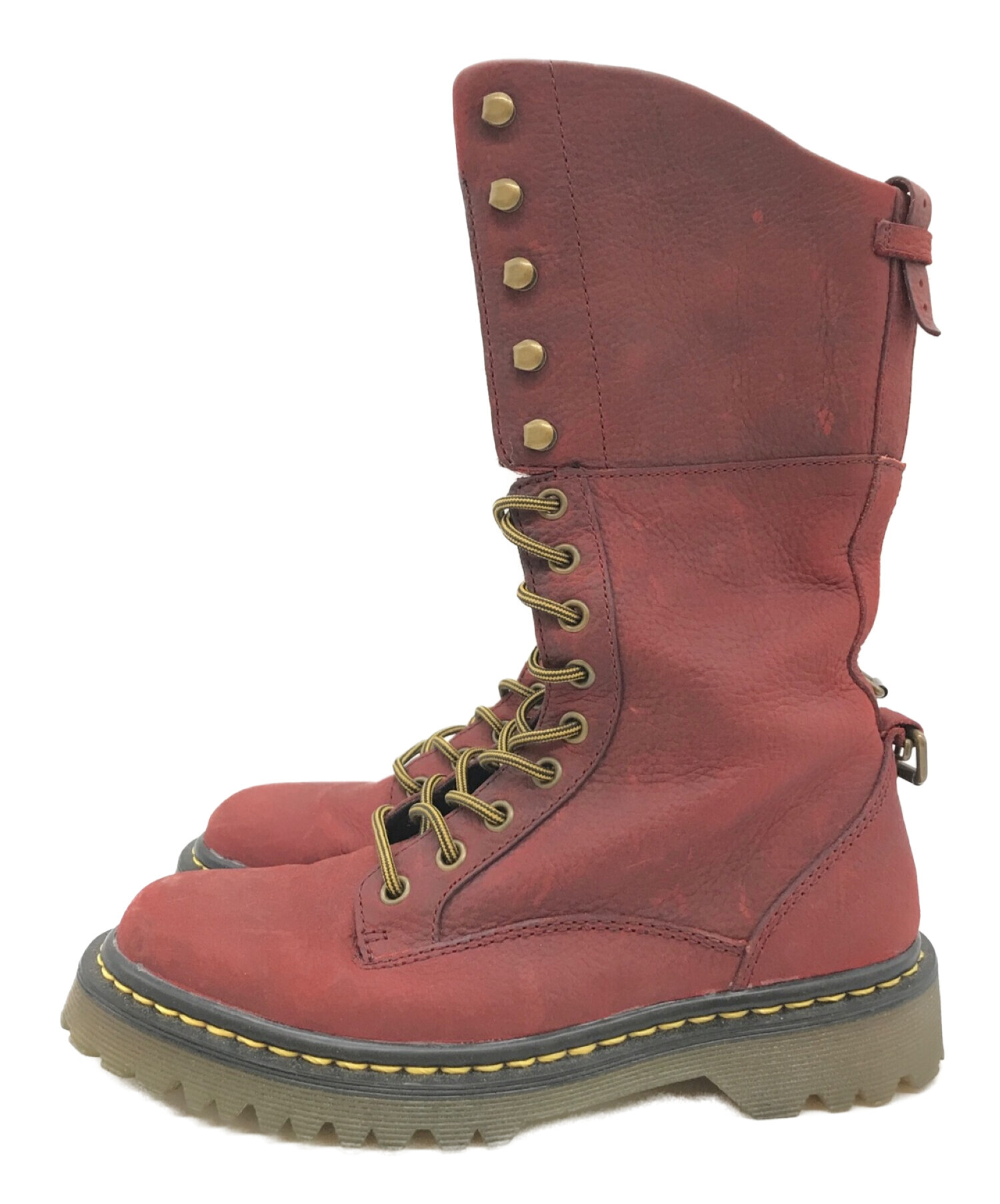 Dr.Martens (ドクターマーチン) 2Wayブーツ レッド サイズ:UK5