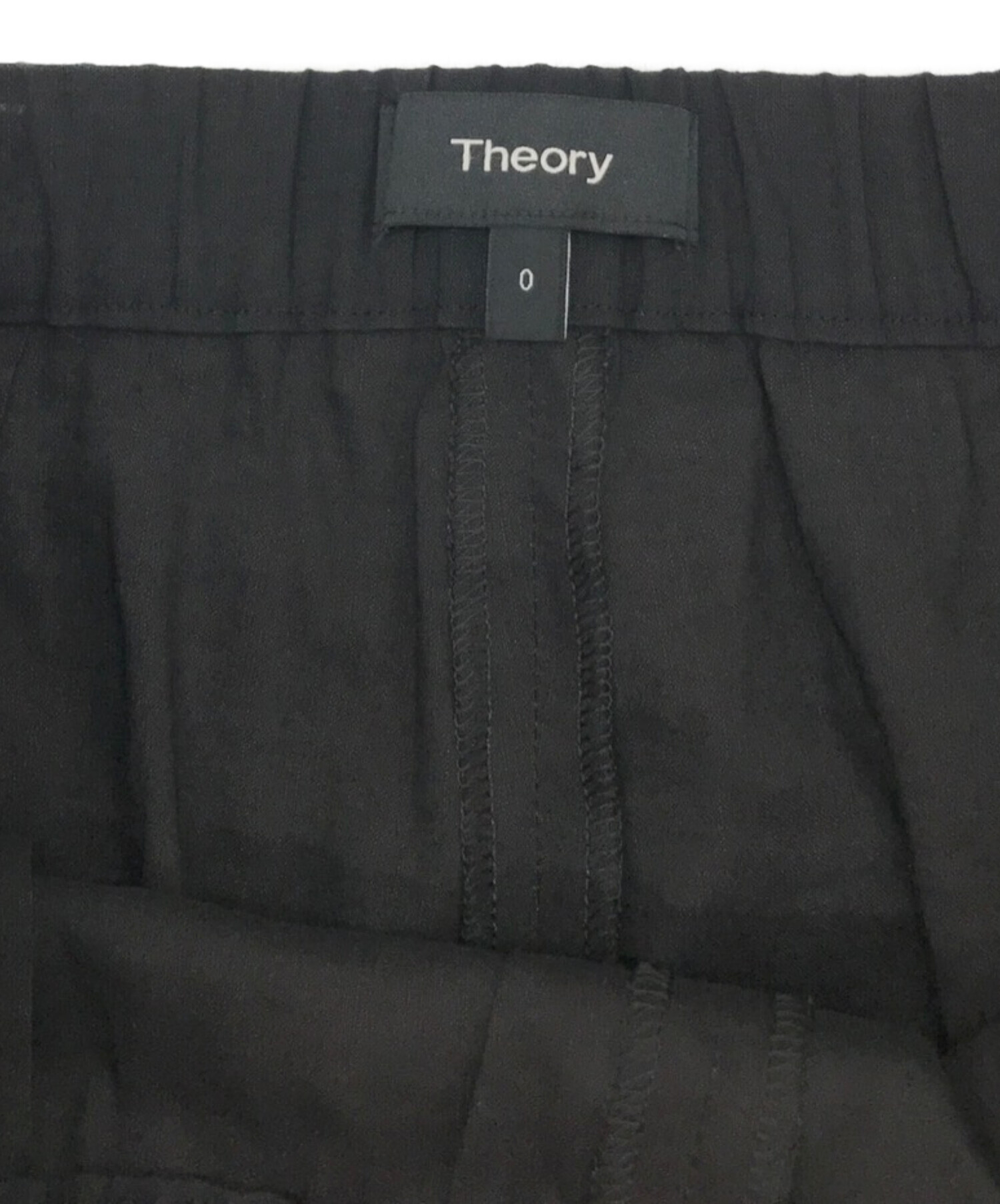 中古・古着通販】theory (セオリー) テーパードパンツ ブラック 未使用