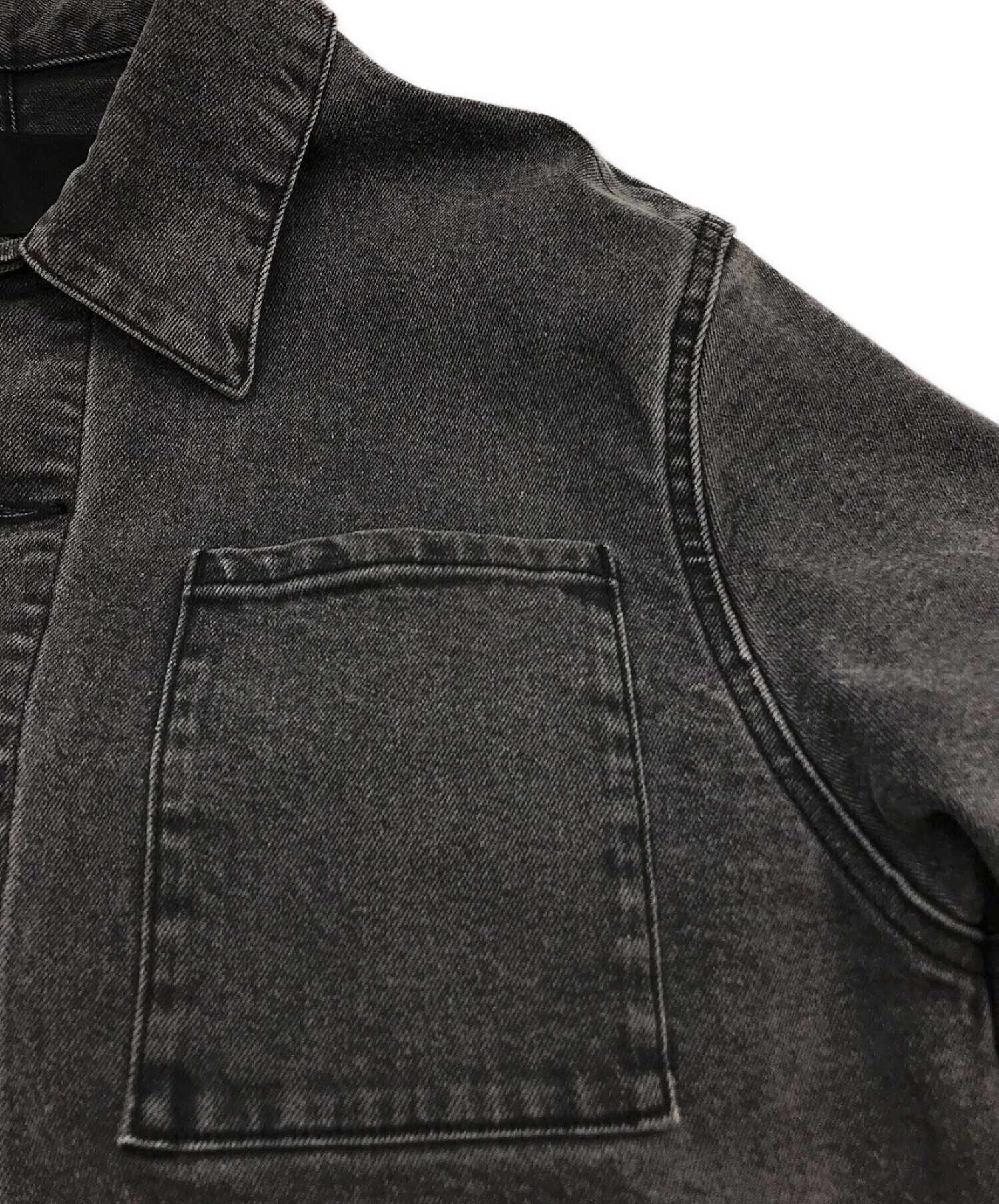 中古・古着通販】fade gray (フェード グレー) Denim Jacket グレー