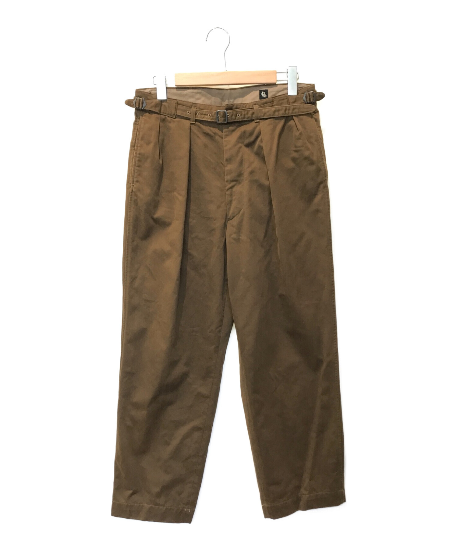 中古・古着通販】KAPTAIN SUNSHINE (キャプテンサンシャイン) Gurkha Trousers ブラウン  サイズ:32｜ブランド・古着通販 トレファク公式【TREFAC FASHION】スマホサイト