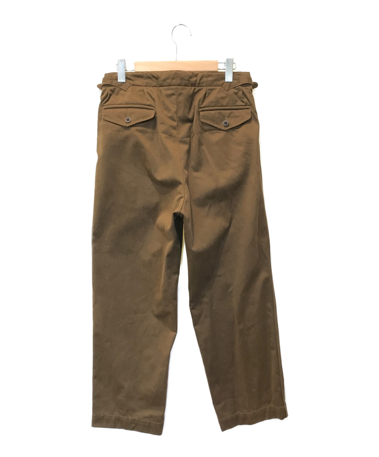 中古・古着通販】KAPTAIN SUNSHINE (キャプテンサンシャイン) Gurkha Trousers ブラウン  サイズ:32｜ブランド・古着通販 トレファク公式【TREFAC FASHION】スマホサイト