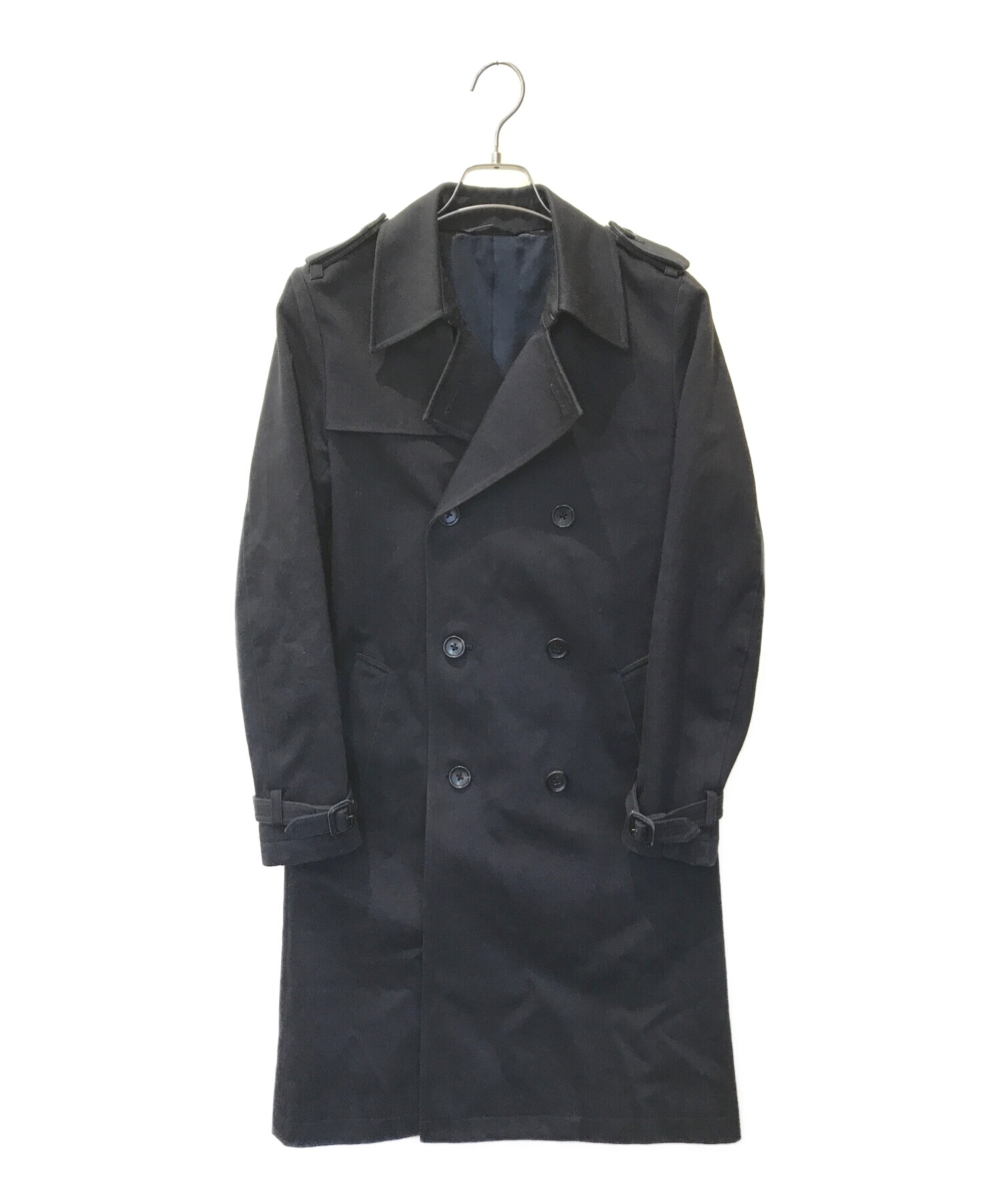 中古・古着通販】LITHIUM HOMME (リチウムオム・ファム) DETACHABLE LINER LONG TRENCH COAT 40/2  ブラック｜ブランド・古着通販 トレファク公式【TREFAC FASHION】スマホサイト