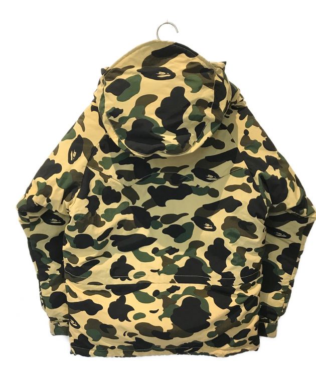 中古・古着通販】A BATHING APE (アベイシングエイプ) スノボダウンジャケット ベージュ サイズ:S｜ブランド・古着通販  トレファク公式【TREFAC FASHION】スマホサイト