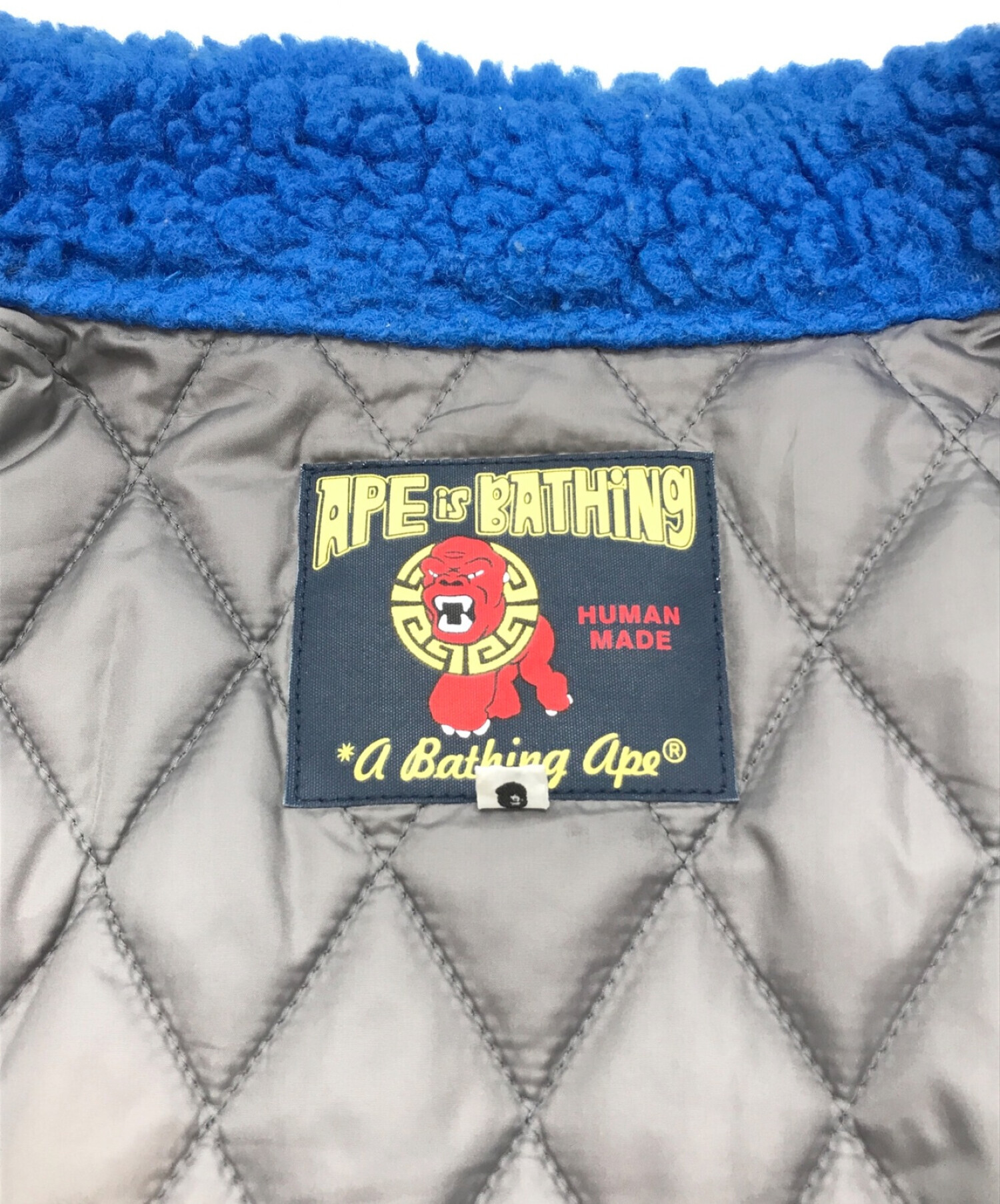 A BATHING APE (アベイシングエイプ) ランチジャケット ブラック サイズ:XXL
