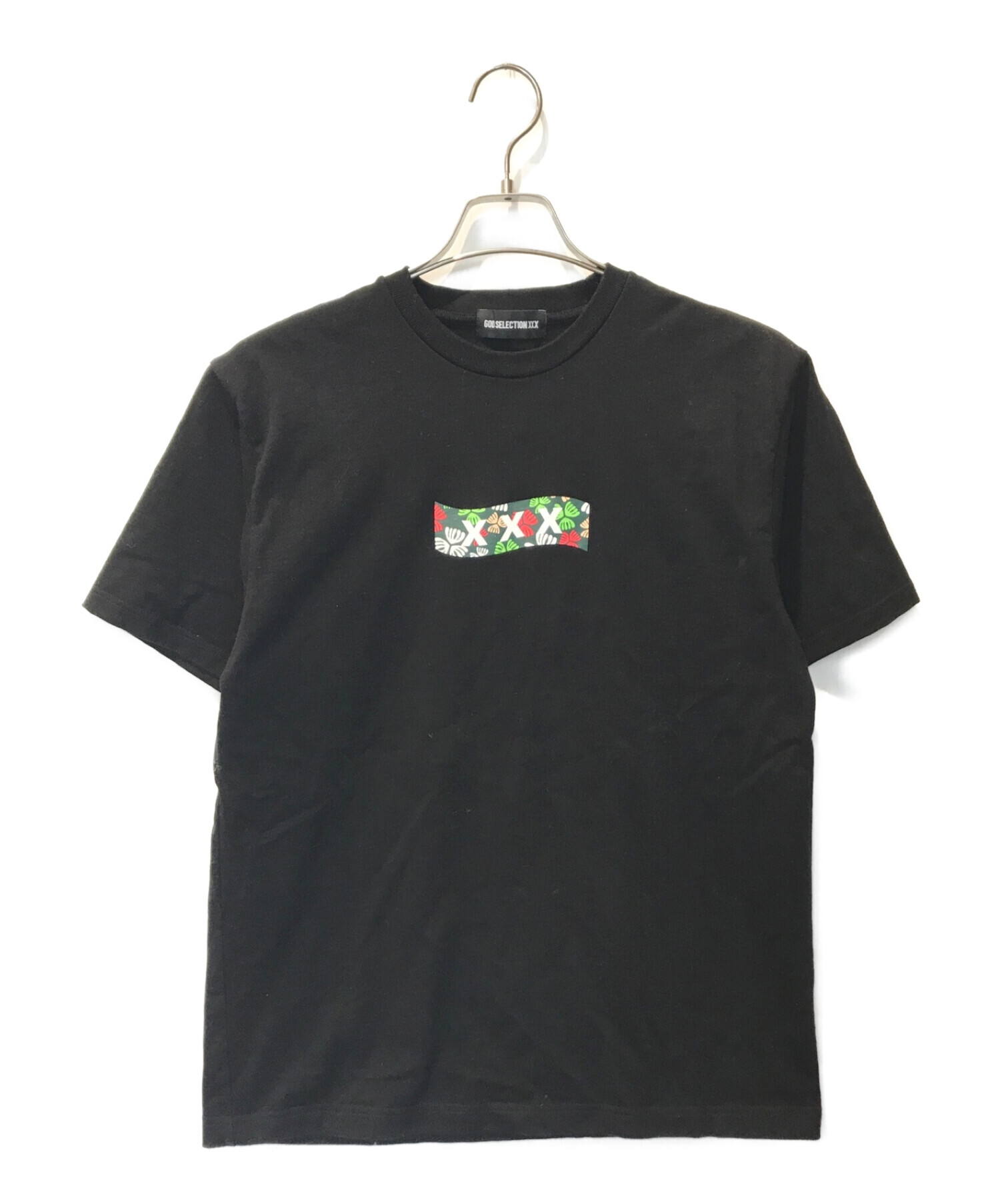 新品 GOD SELECTION XXX Tシャツ Sサイズ ブラック 黒ありビニール