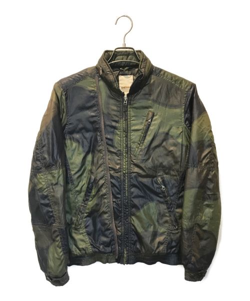 最も安い販売 【新品】DIESEL 中綿ジャケット BLUE＆GREEN