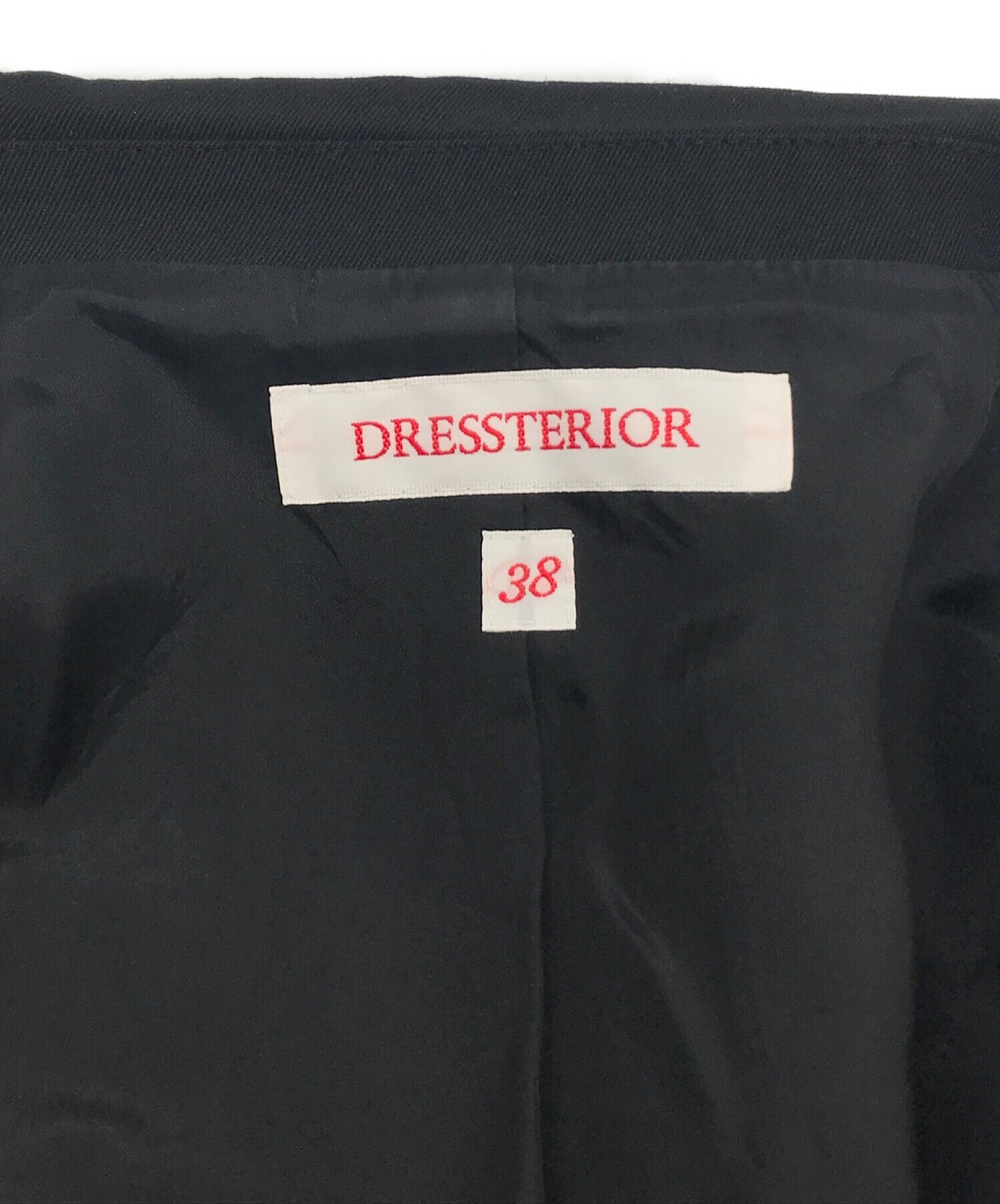 中古・古着通販】DRESSTERIOR (ドレステリア) ロングテーラード