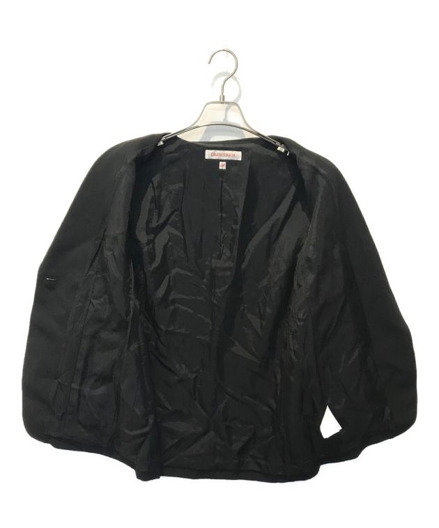 DRESSTERIOR (ドレステリア) ロングテーラードジャケット ブラック サイズ:38