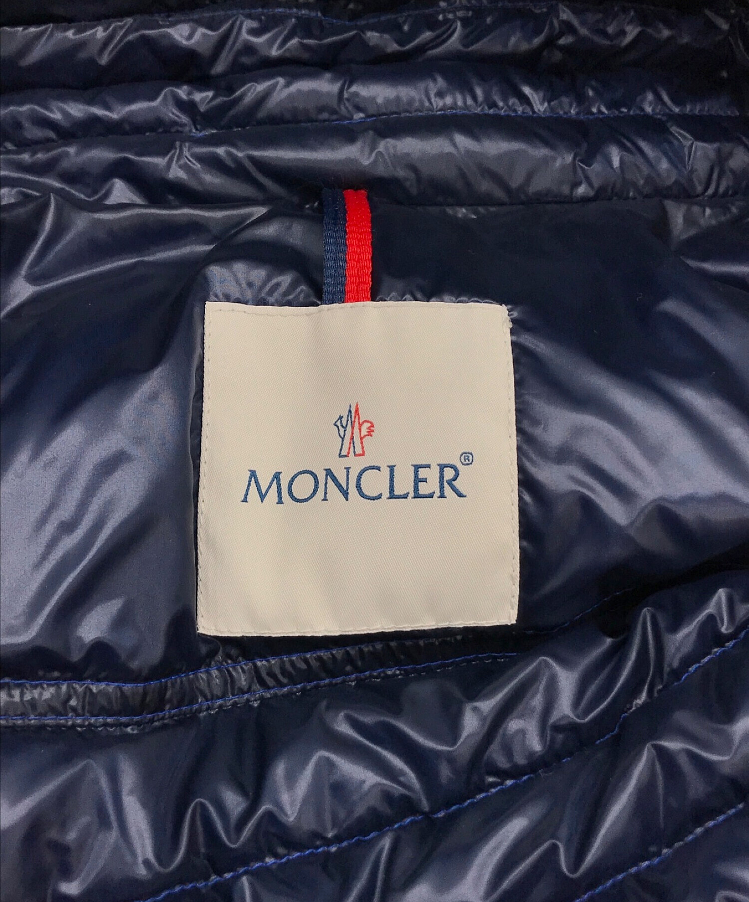 MONCLER (モンクレール) CLOVISダウンジャケット ブルー サイズ:1