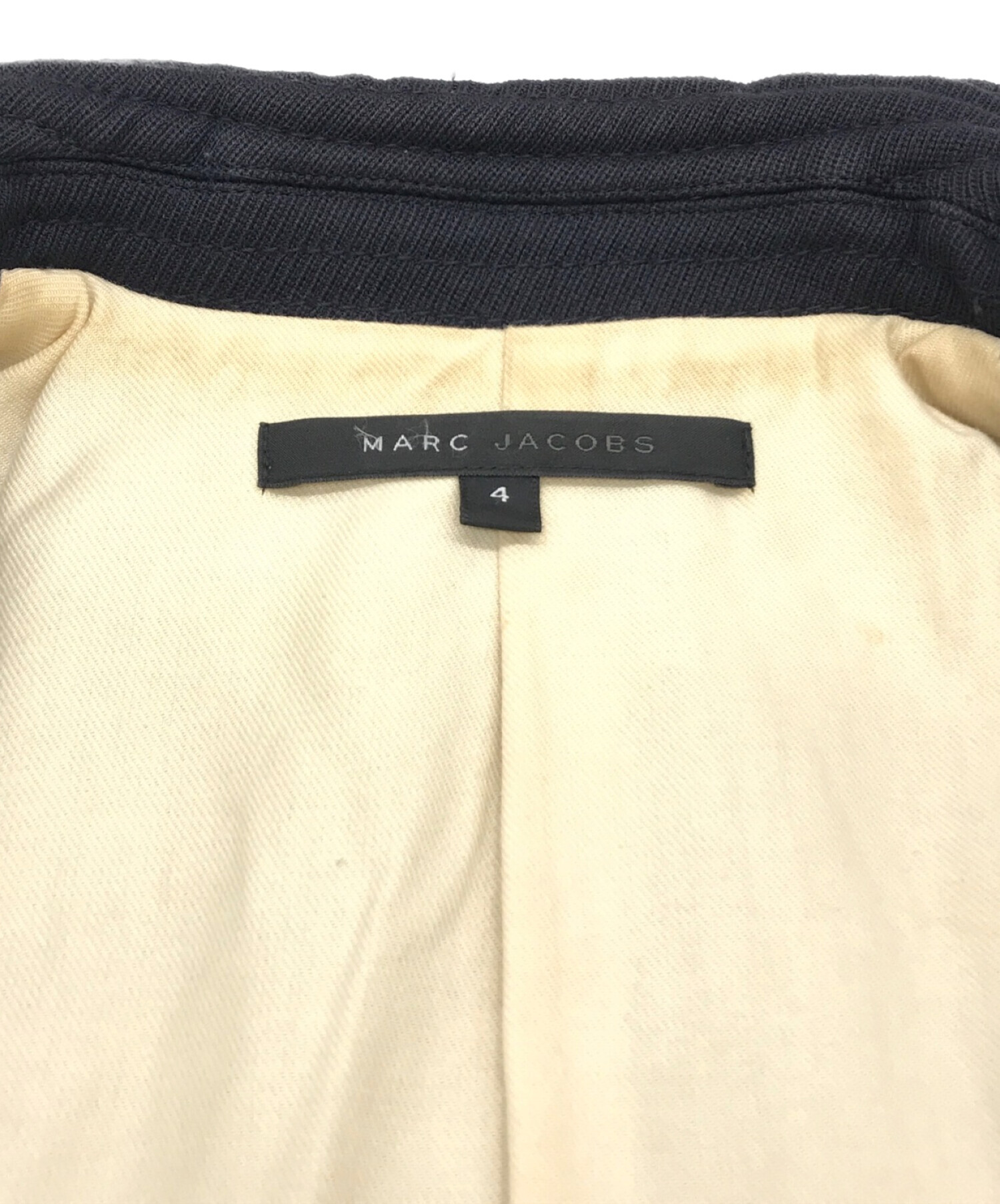 中古・古着通販】MARC JACOBS (マーク ジェイコブス) コート ネイビー