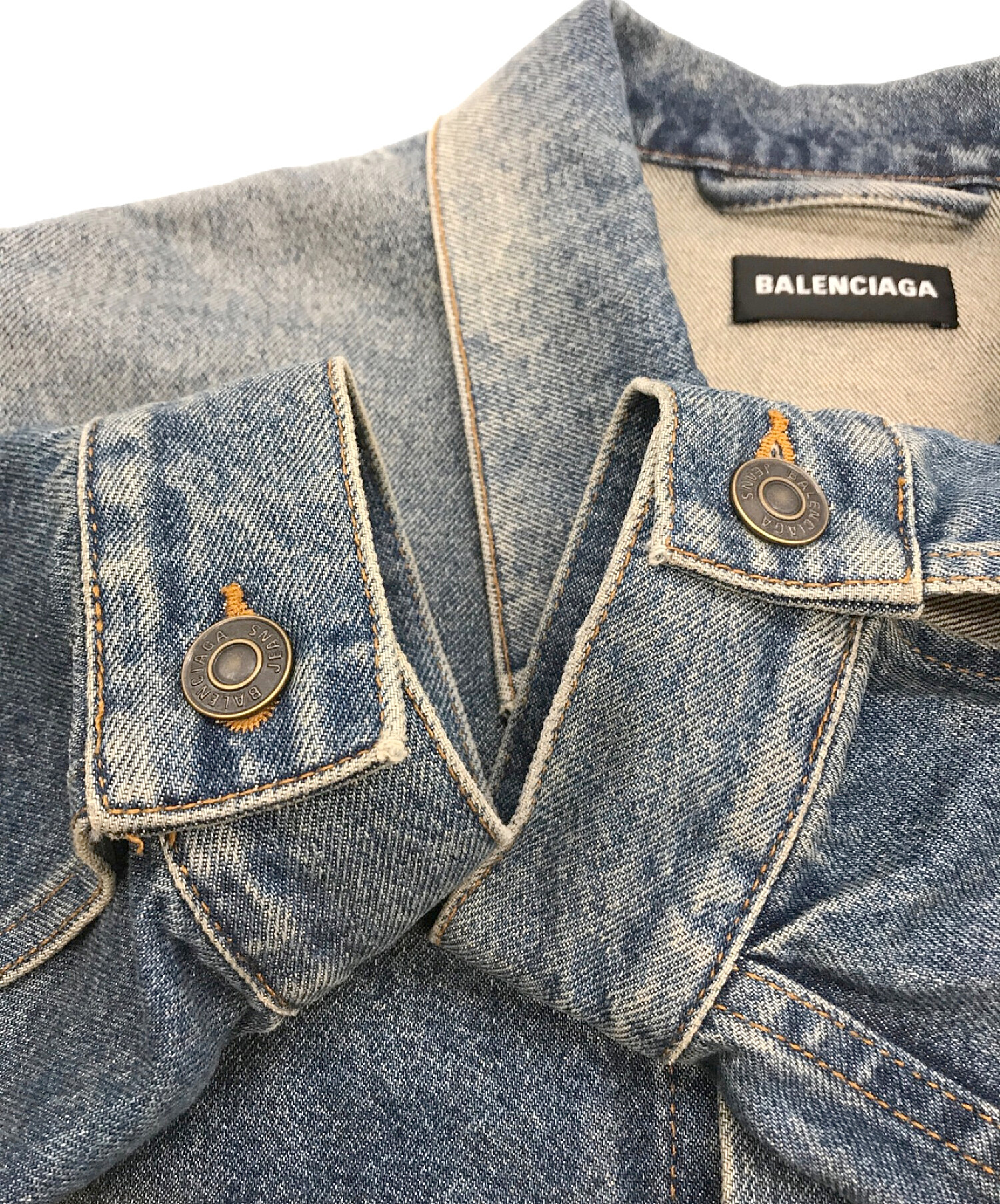 中古・古着通販】BALENCIAGA (バレンシアガ) バックPARISデニム