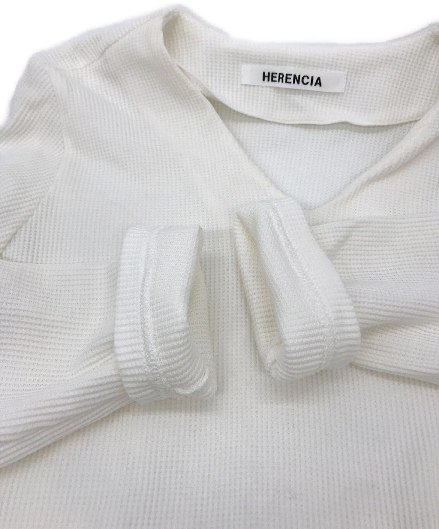 中古・古着通販】HERENCIA (ヘレンチア) 変形カットソーワンピース