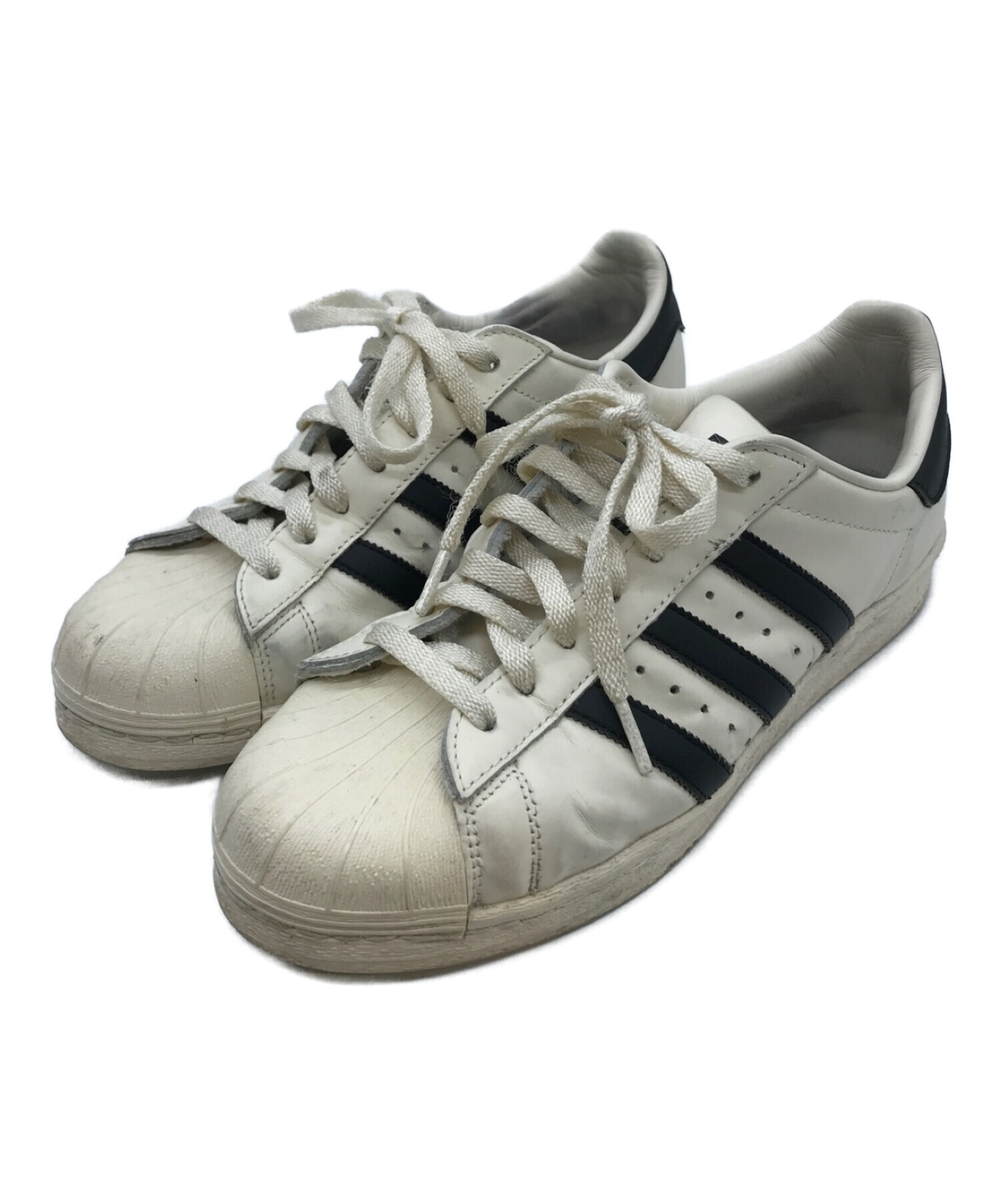 タイムセール！】 adidas◇ローカットスニーカー/27cm/WHT/レザー