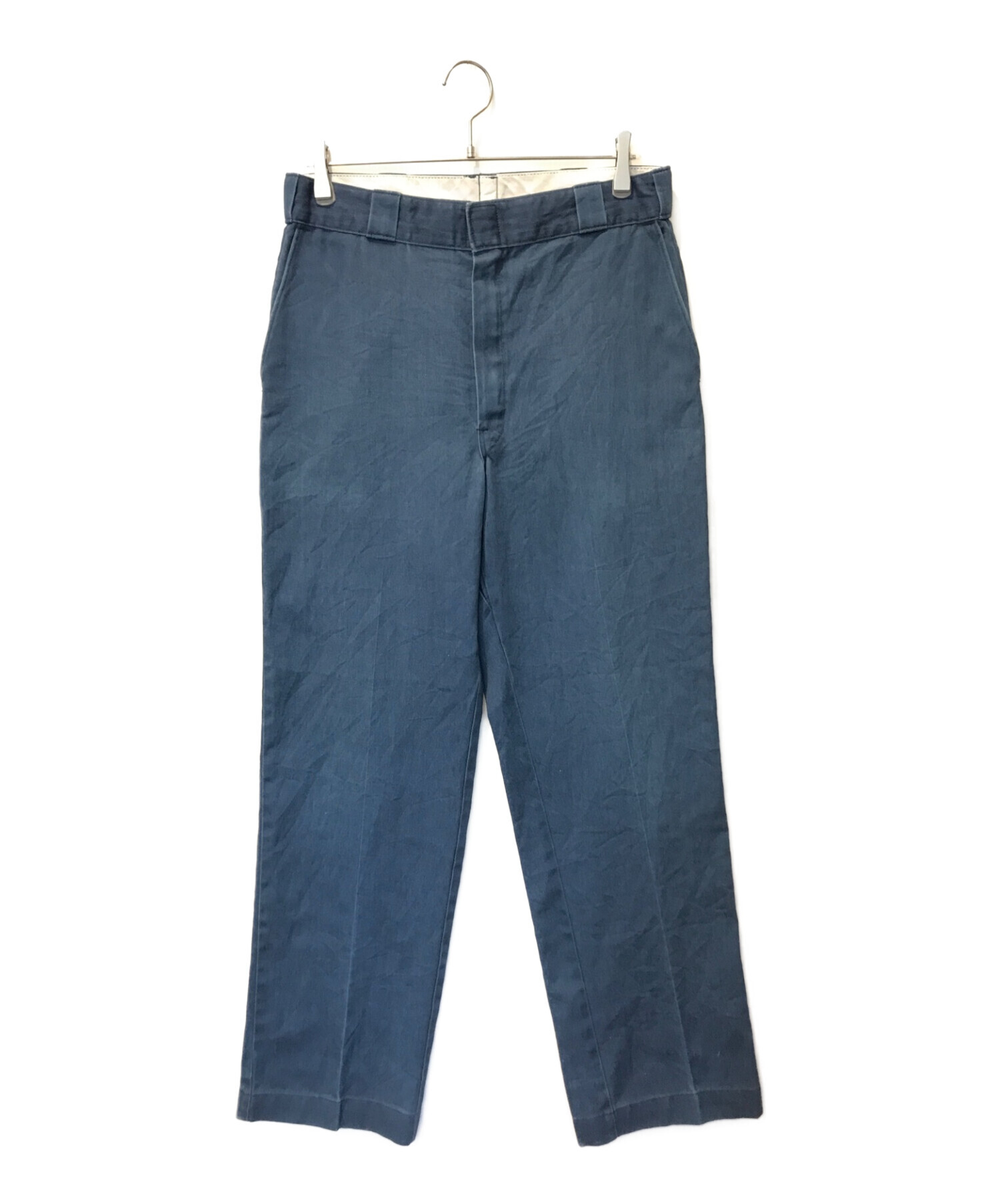 中古・古着通販】Dickies (ディッキーズ) 染めワークパンツ ブルー