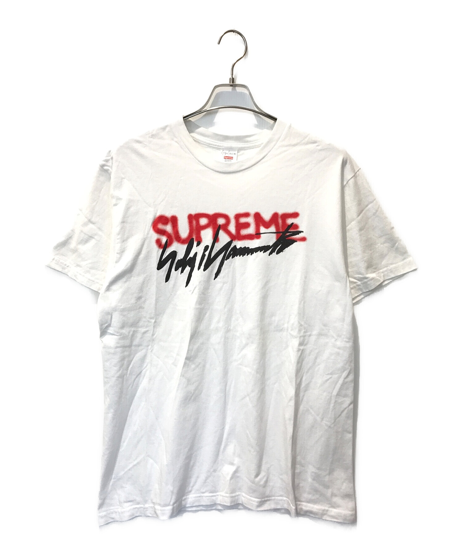 トップスsupreme Yohji Yamamoto Logo Tee - Tシャツ/カットソー(半袖 ...