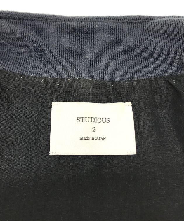 中古・古着通販】STUDIOUS (ステュディオス) ラムレザー スタンド