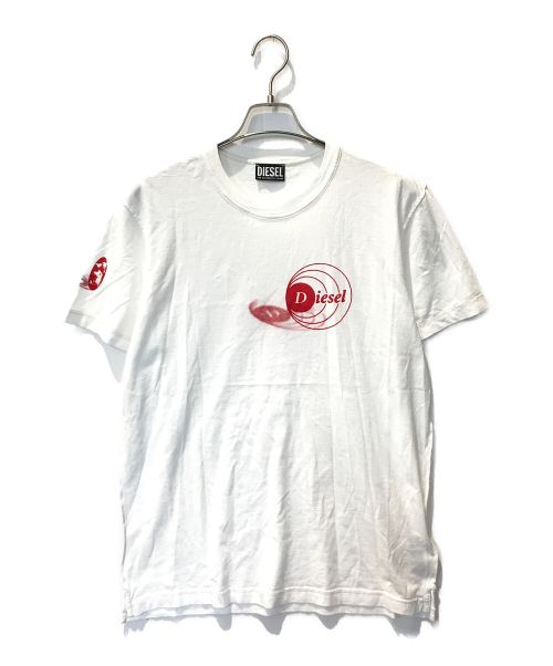 中古・古着通販】DIESEL (ディーゼル) Tシャツ ホワイト サイズ:XL 