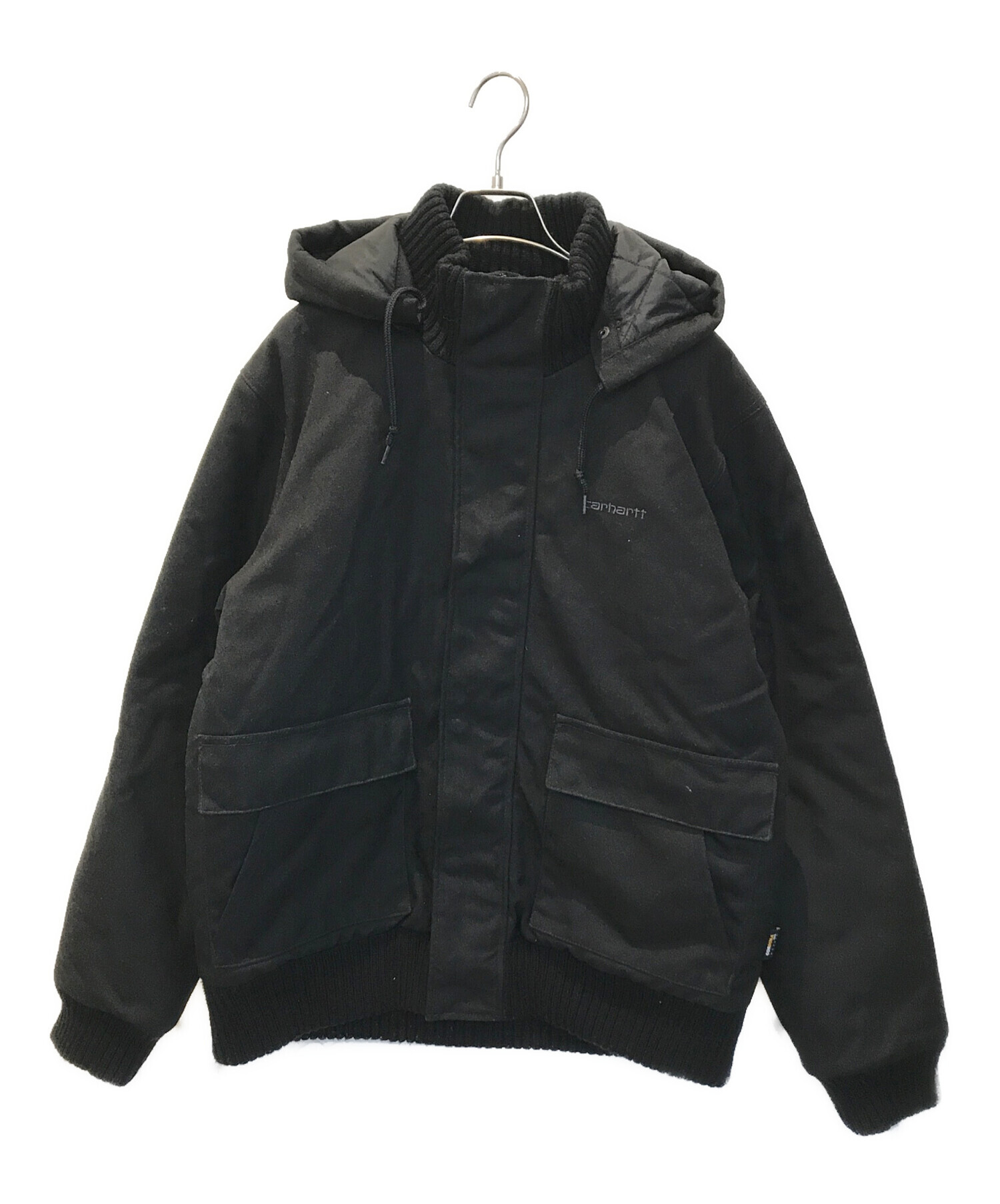 中古・古着通販】CarHartt (カーハート) ダック地ジャケット ブラック サイズ:L｜ブランド・古着通販 トレファク公式【TREFAC  FASHION】スマホサイト