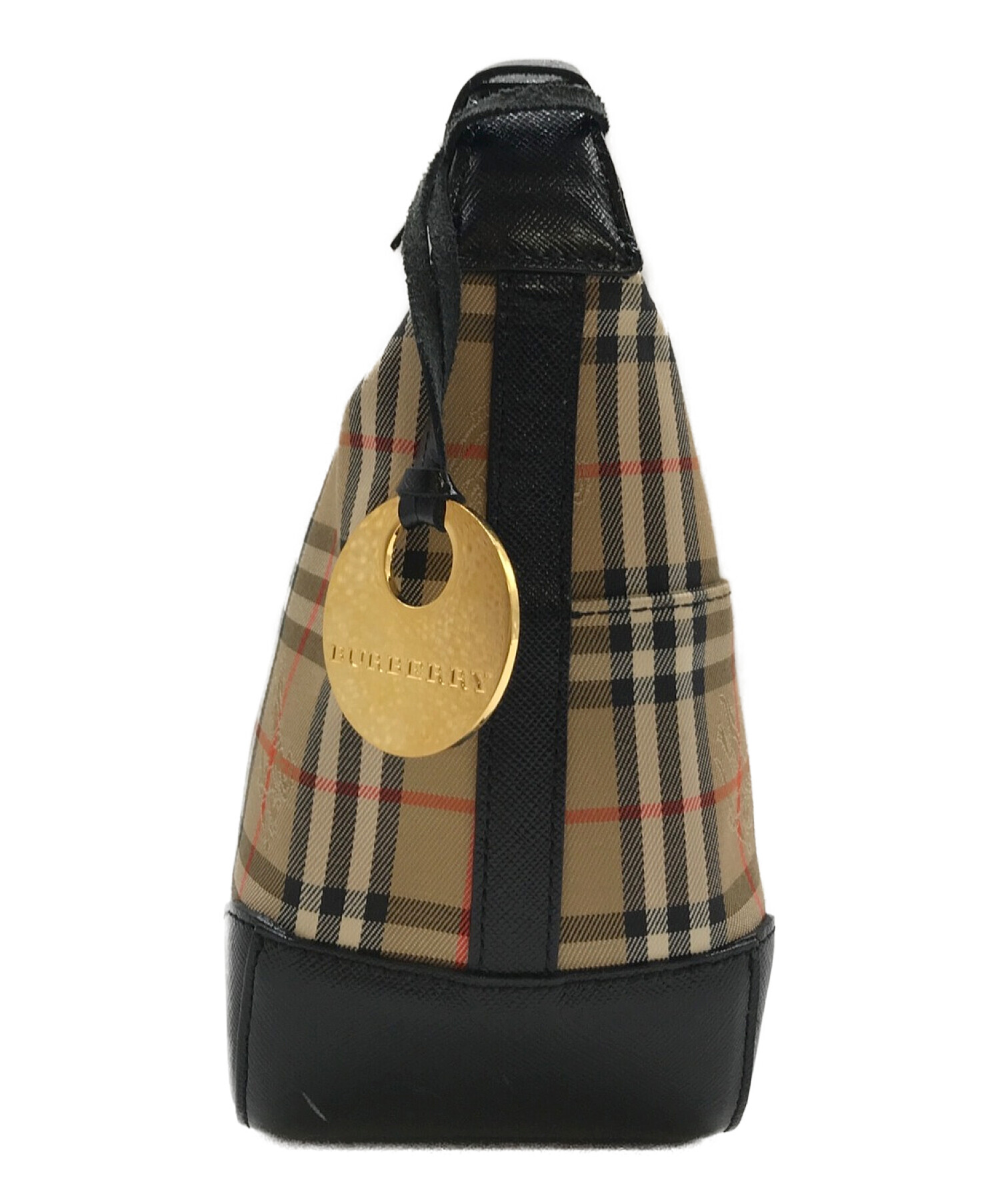 中古・古着通販】BURBERRY (バーバリー) ノヴァチェックハンドバッグ 