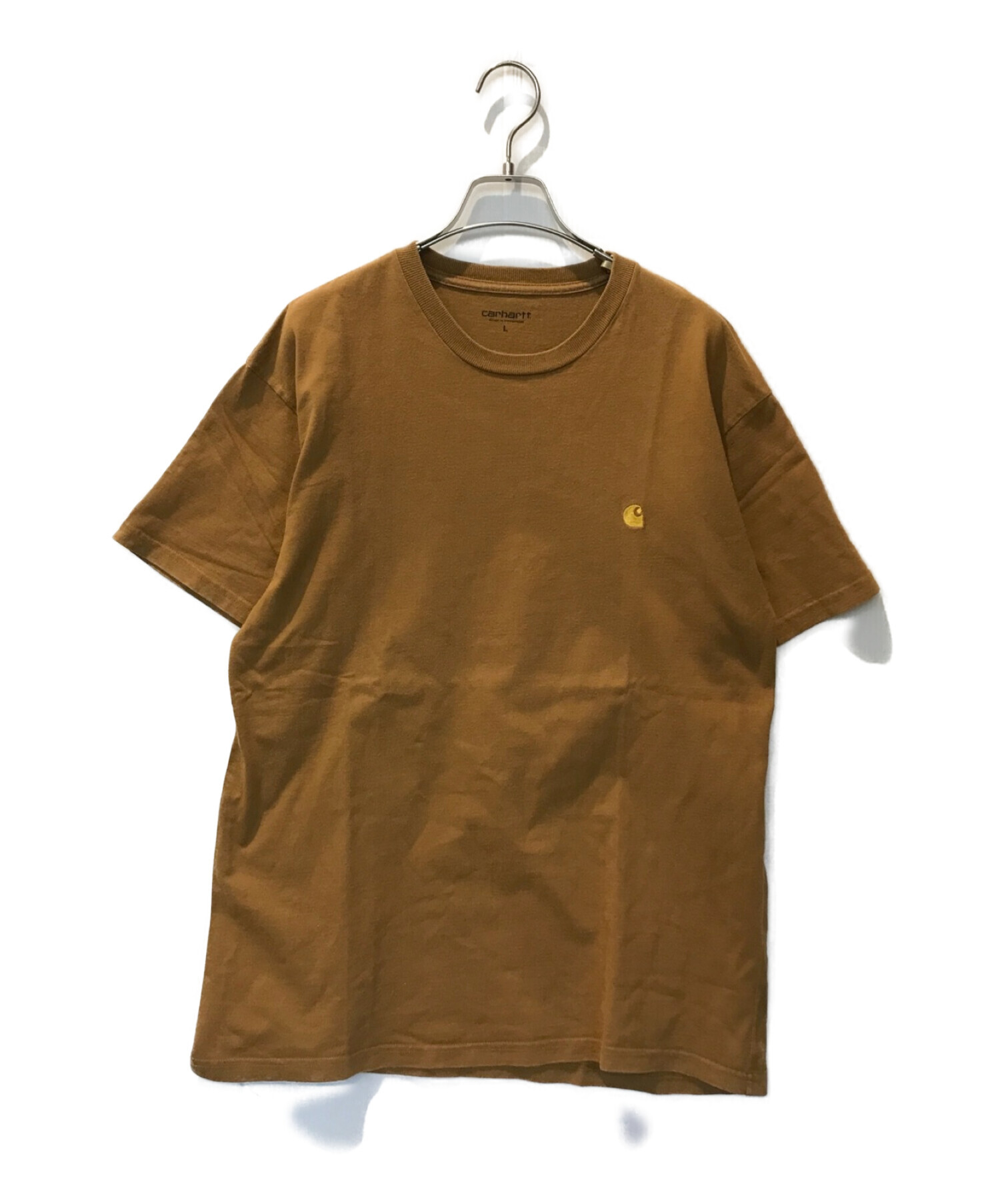 中古・古着通販】CarHartt (カーハート) Tシャツ ブラウン サイズ:L 