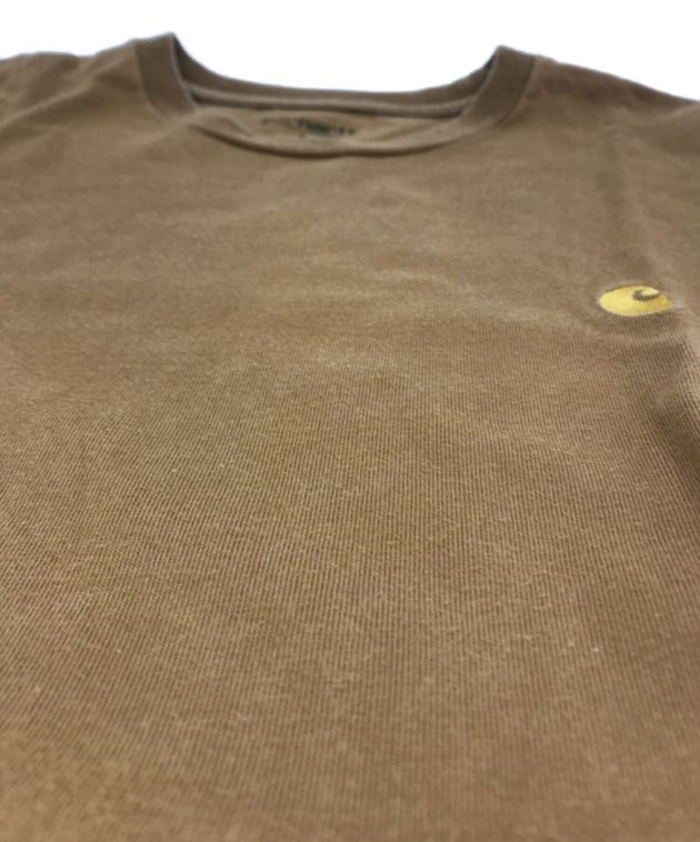CarHartt (カーハート) Tシャツ ブラウン サイズ:L