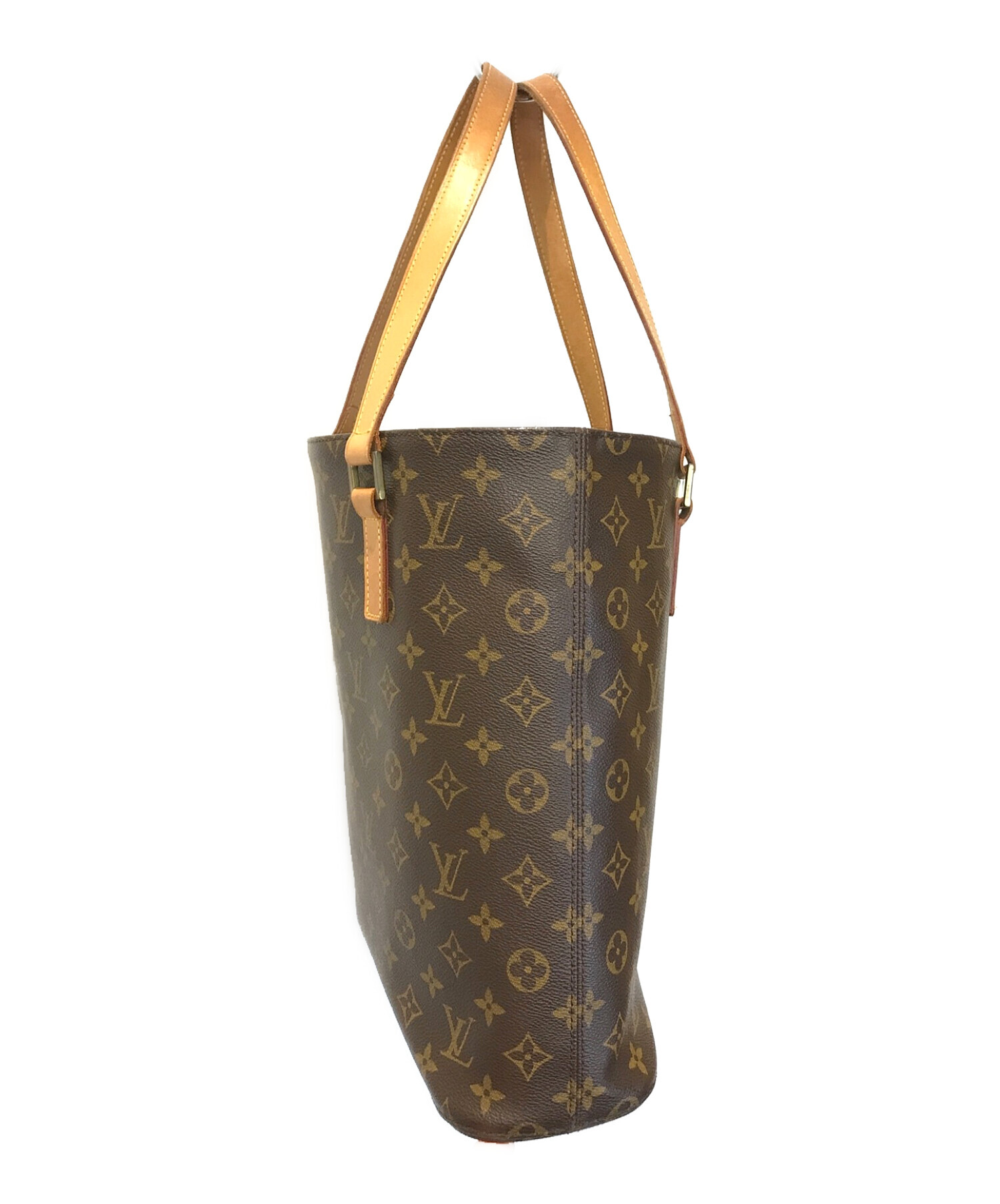 LOUIS VUITTON (ルイ ヴィトン) レザートートバッグ ブラウン