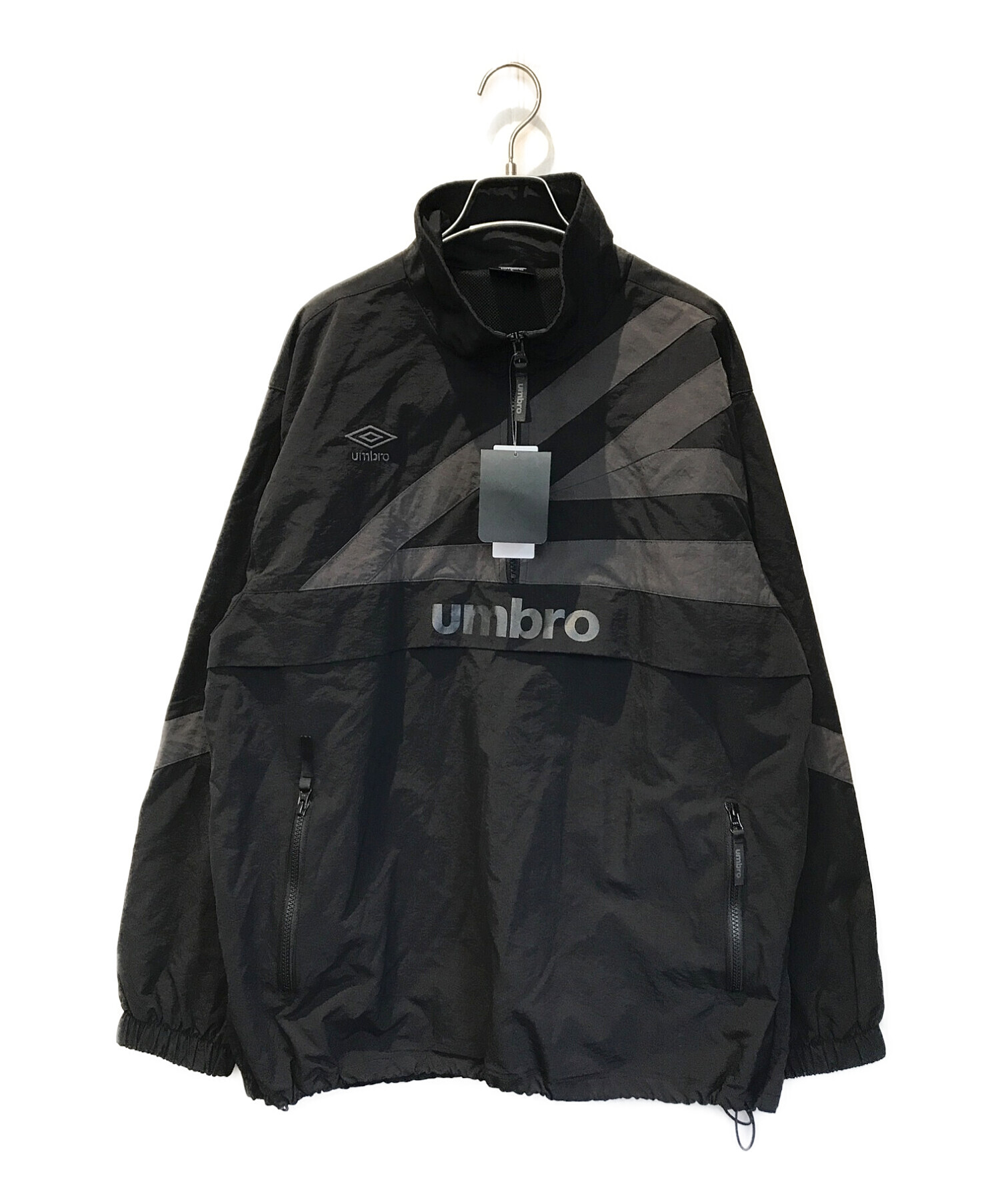 UMBRO (アンブロ) ナイロンジャケット ブラック サイズ:L